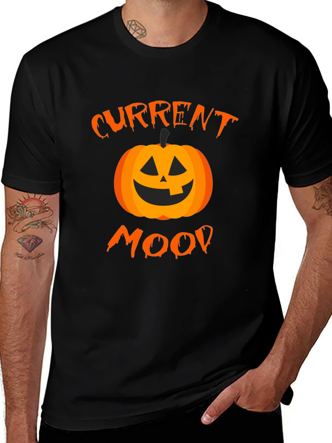 Halloween Pumpkin Mood T-Shirt