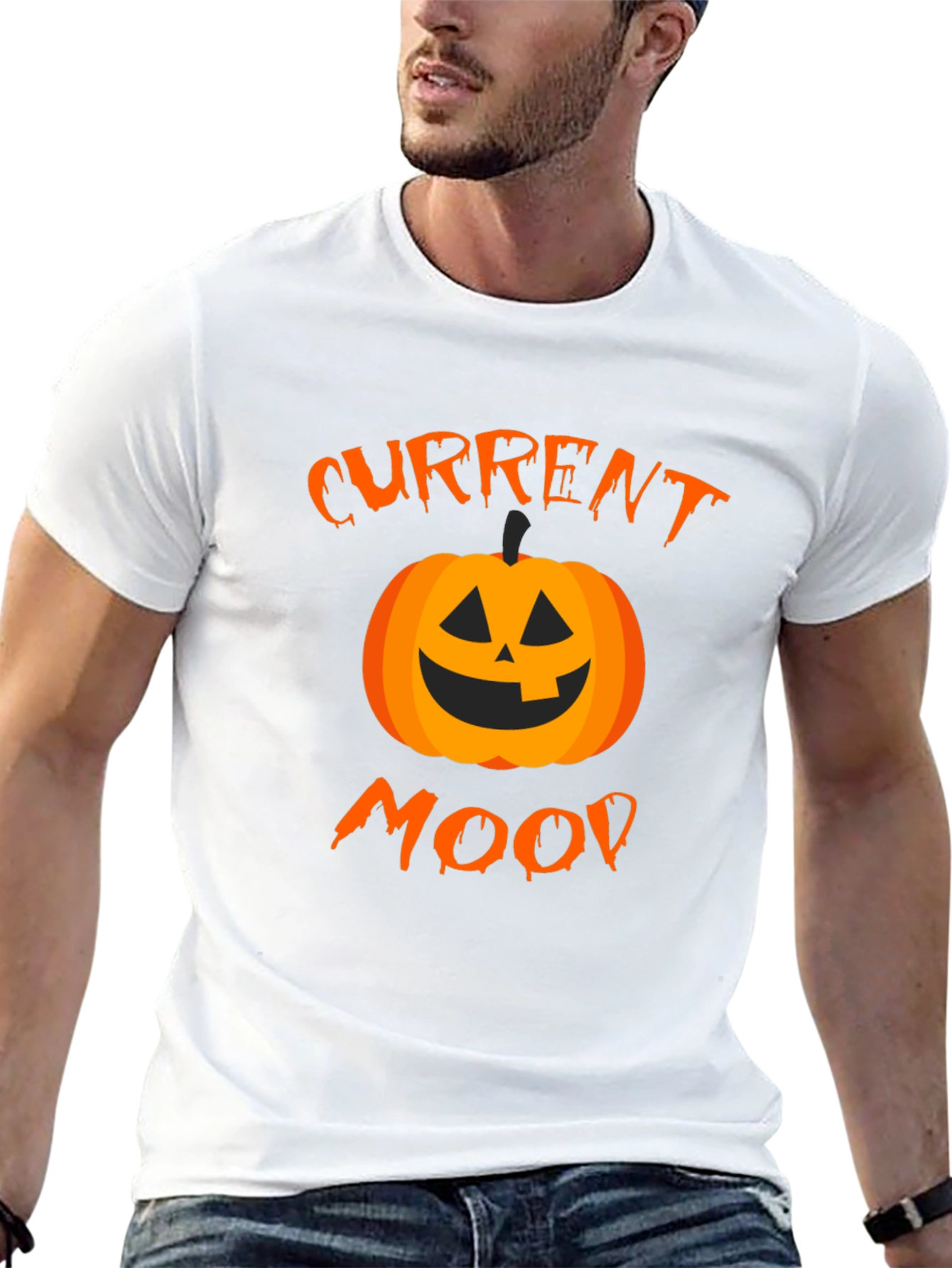 Halloween Pumpkin Mood T-Shirt