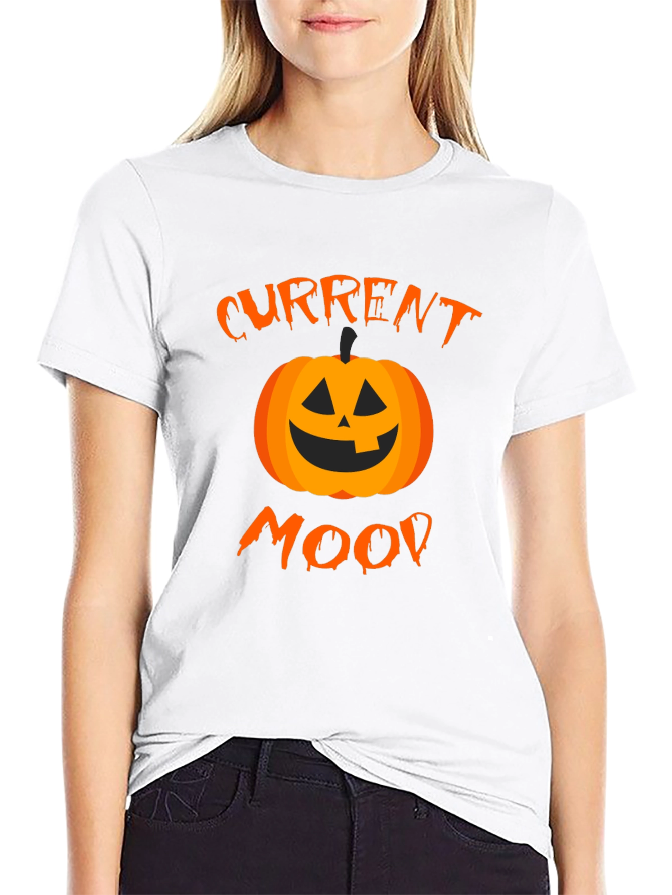 Halloween Pumpkin Mood T-Shirt