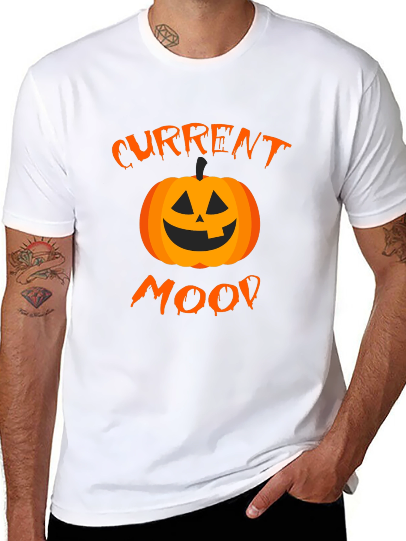 Halloween Pumpkin Mood T-Shirt