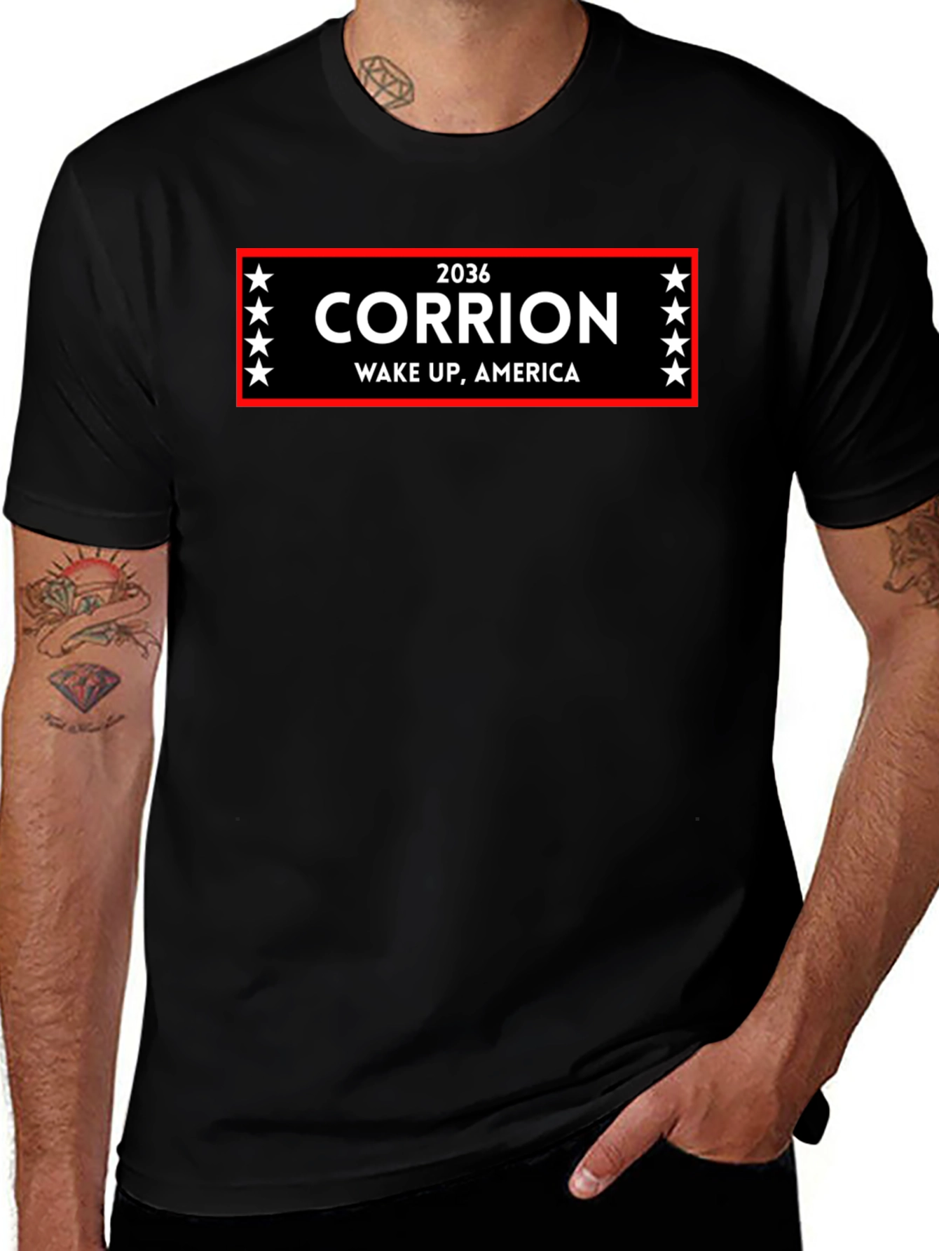 2036 Corrion Wake Up America T-Shirt