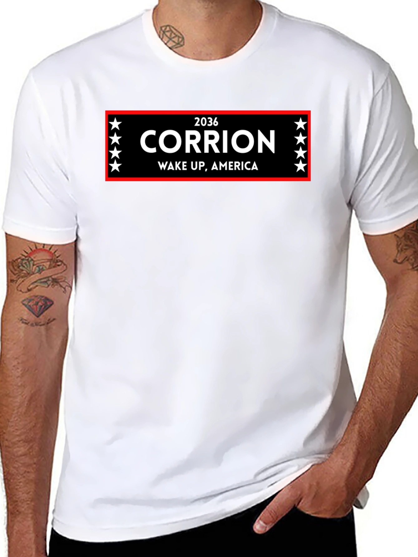 2036 Corrion Wake Up America T-Shirt