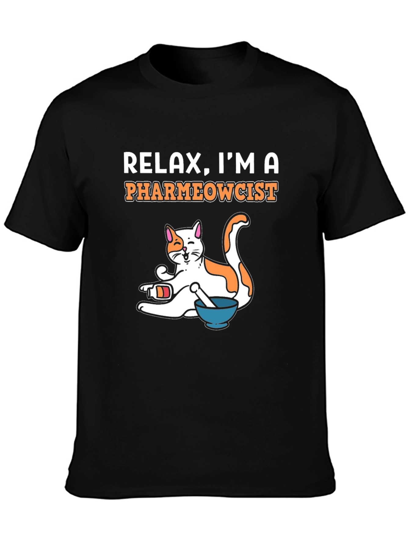 PharmEOWcist Cat Graphic Tee