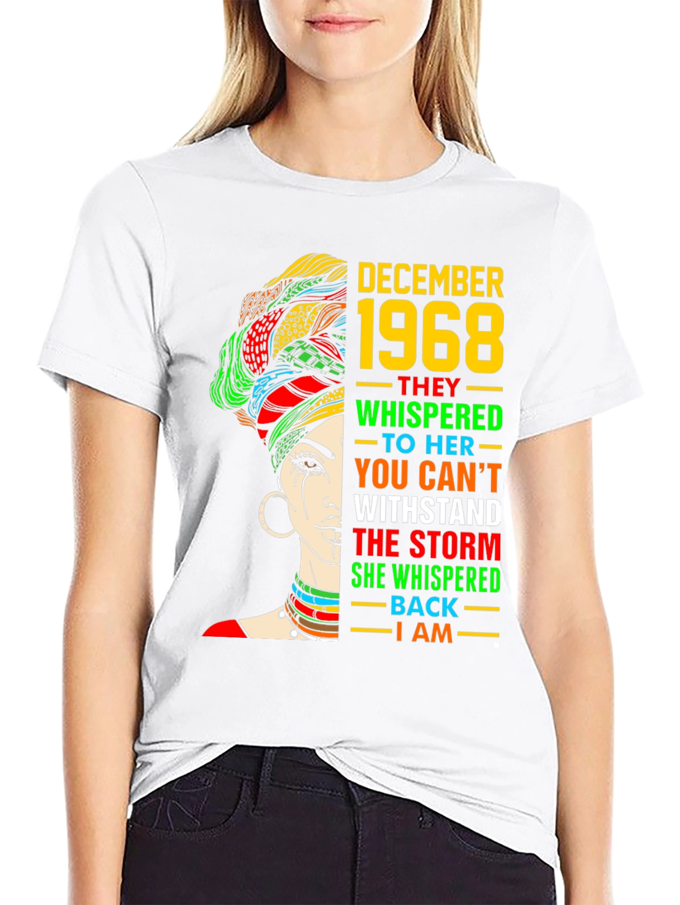 December 1968 Queen T-Shirt - Black History Month