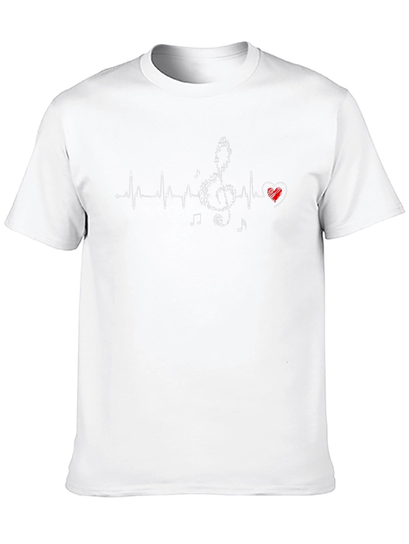 Music Heartbeat Graphic T-Shirt