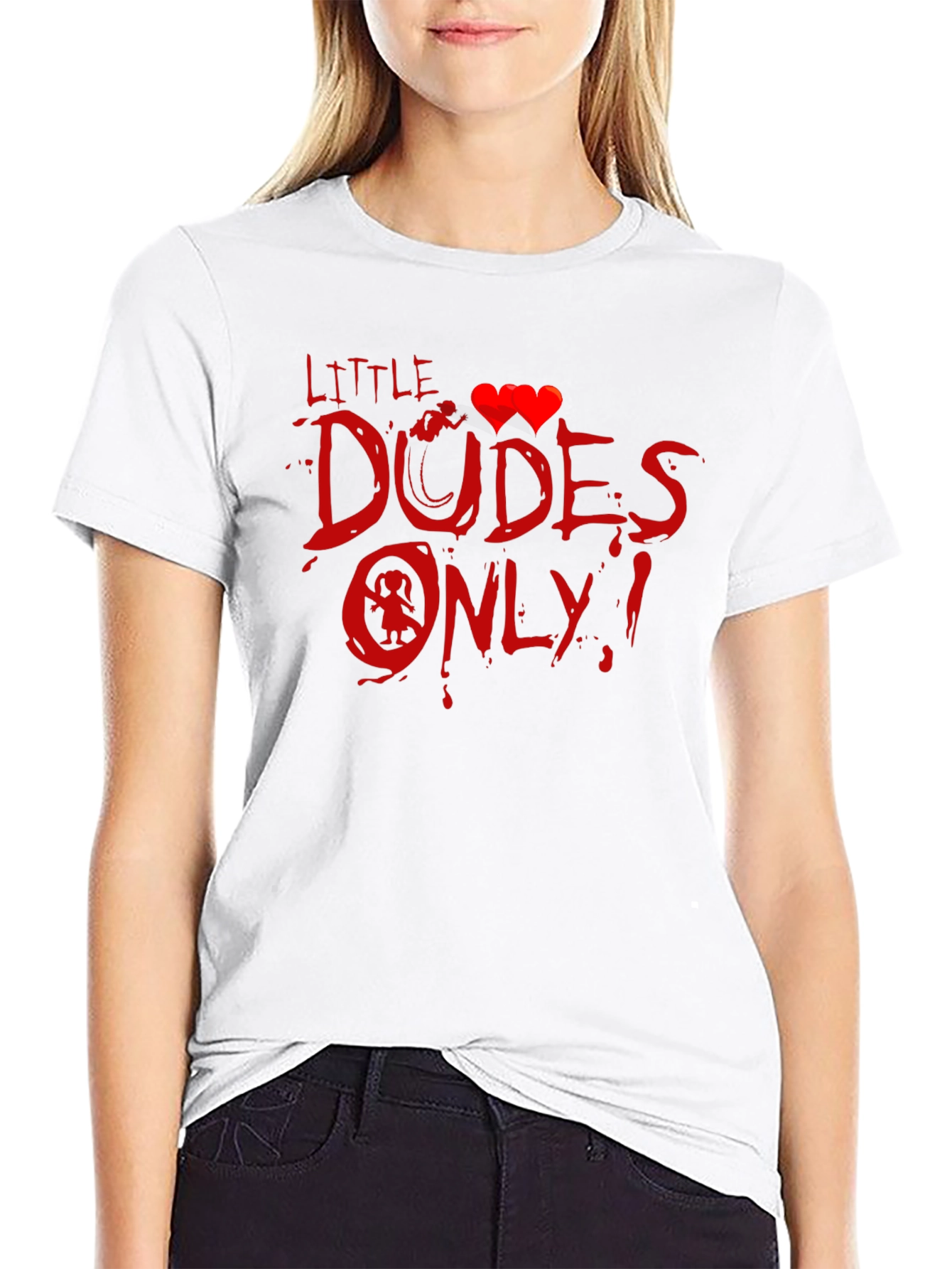 Little Dudes Only! Graphic T-Shirt