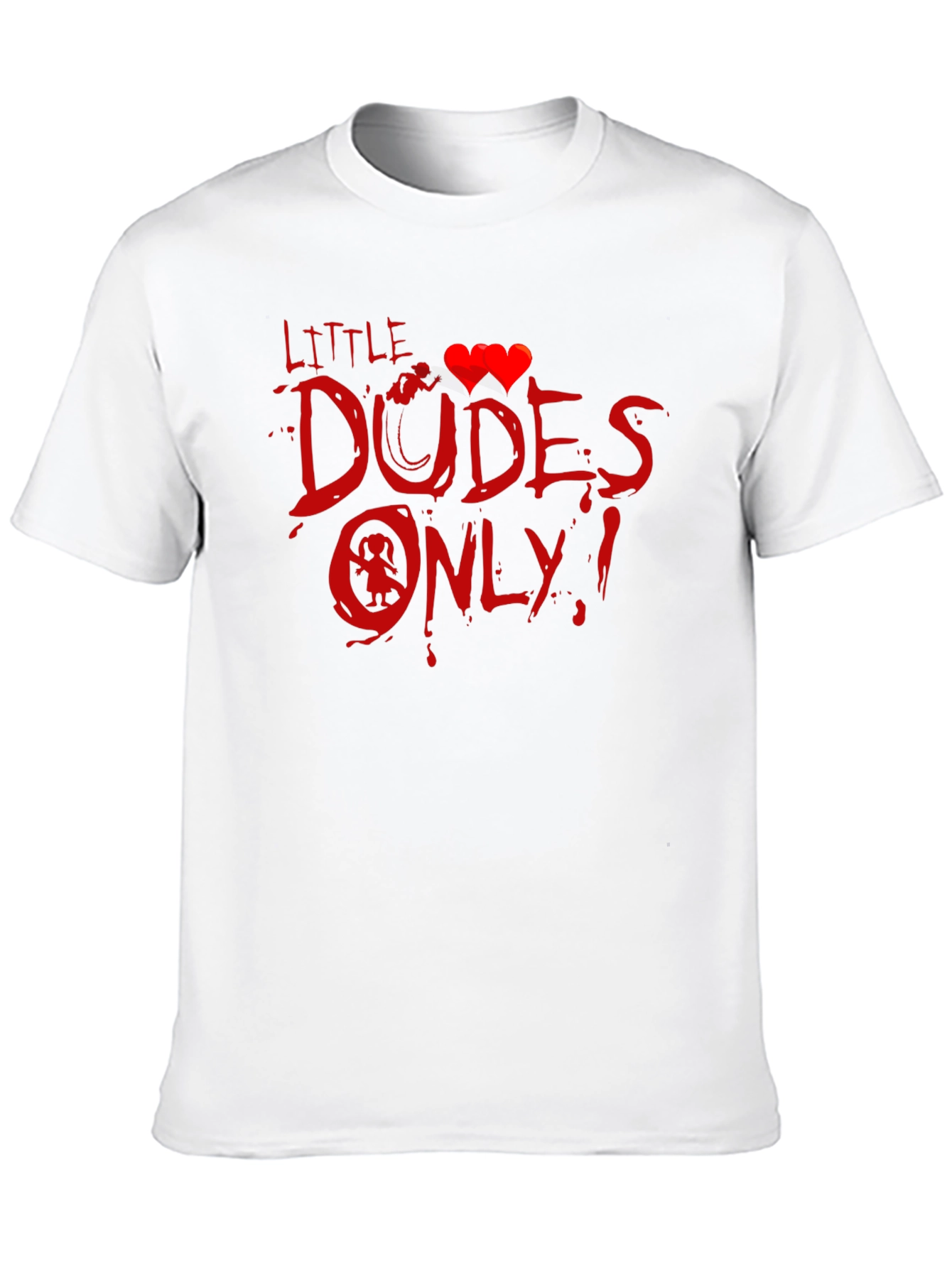 Little Dudes Only! Graphic T-Shirt