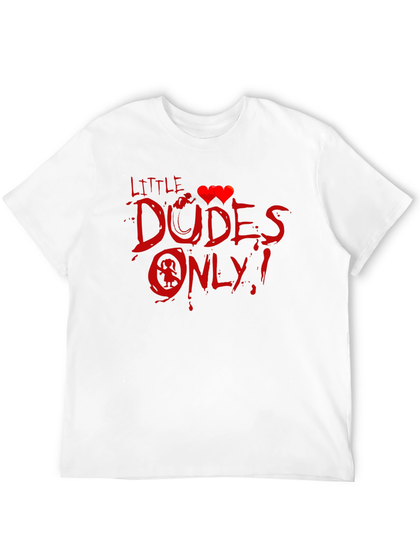 Little Dudes Only! Graphic T-Shirt
