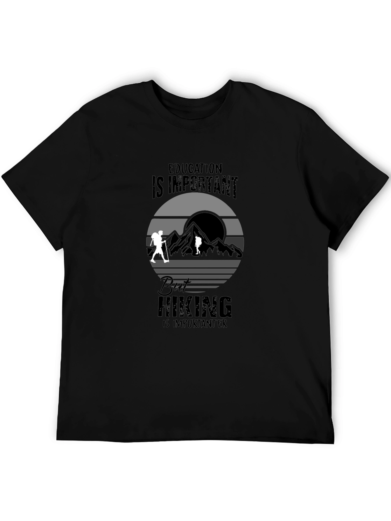 Hiking is Importanter Graphic Tee