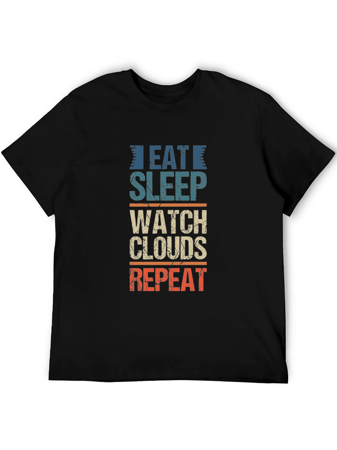 Eat Sleep Watch Clouds Repeat T-Shirt