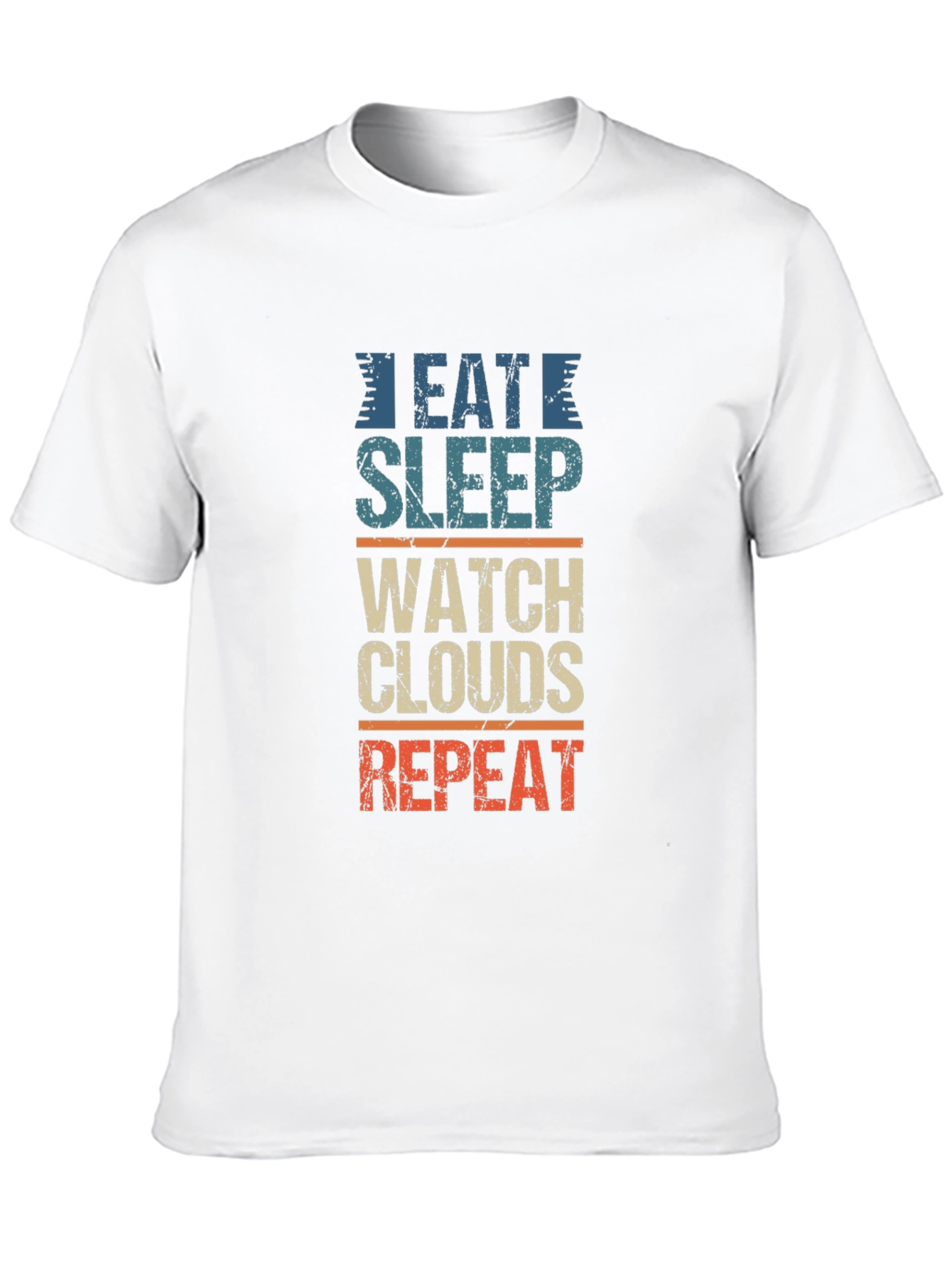 Eat Sleep Watch Clouds Repeat T-Shirt