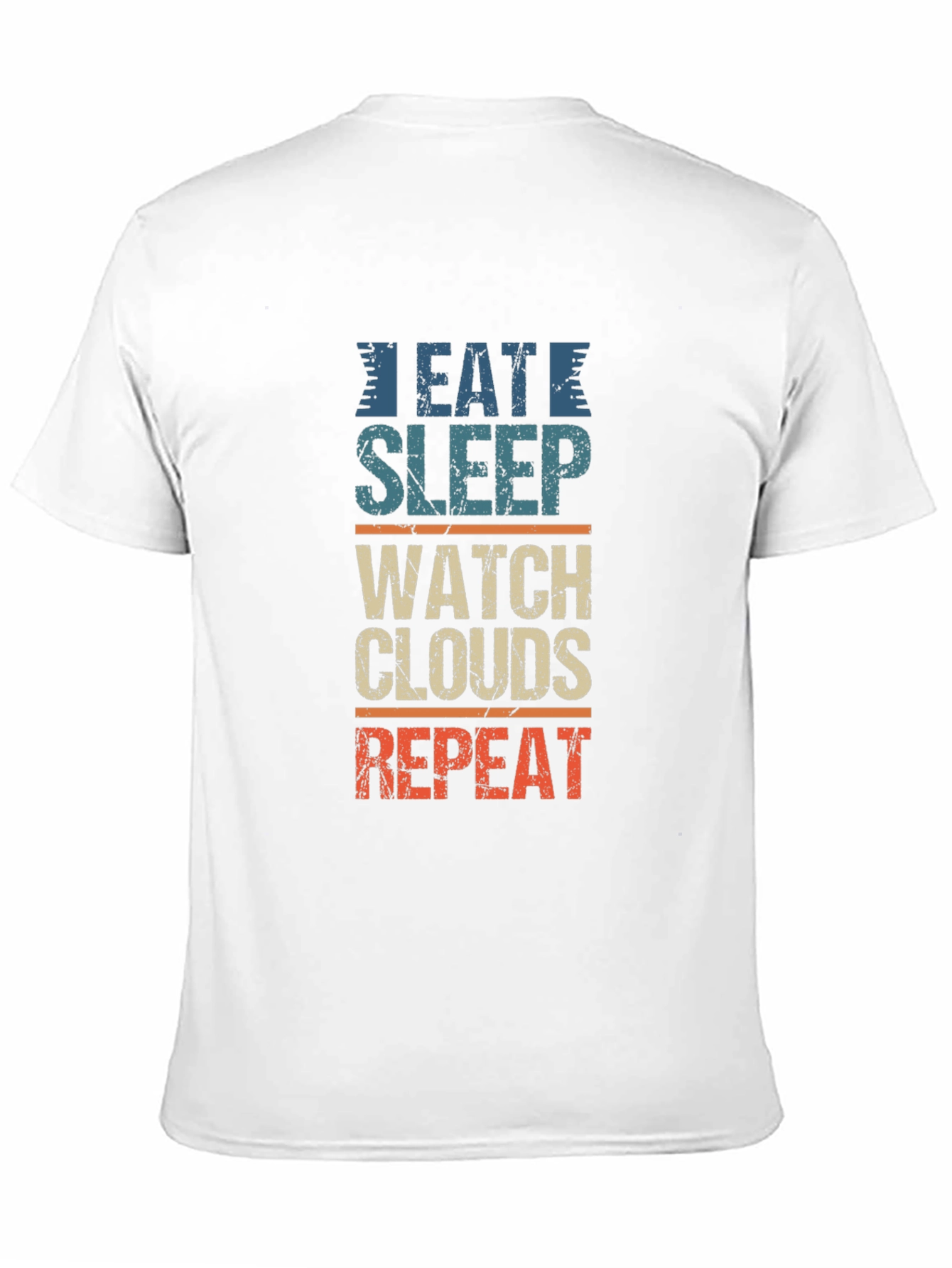 Eat Sleep Watch Clouds Repeat T-Shirt