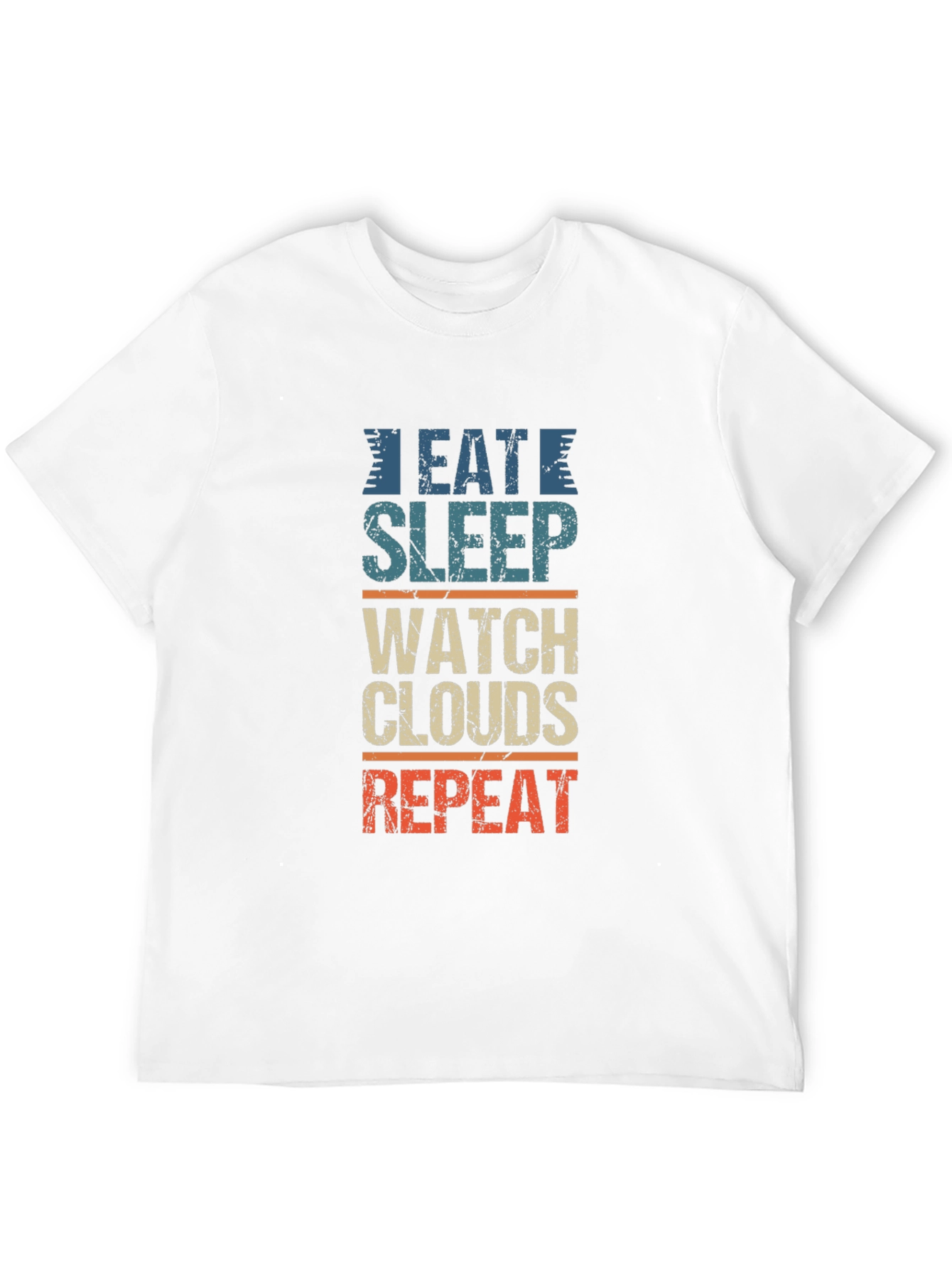 Eat Sleep Watch Clouds Repeat T-Shirt