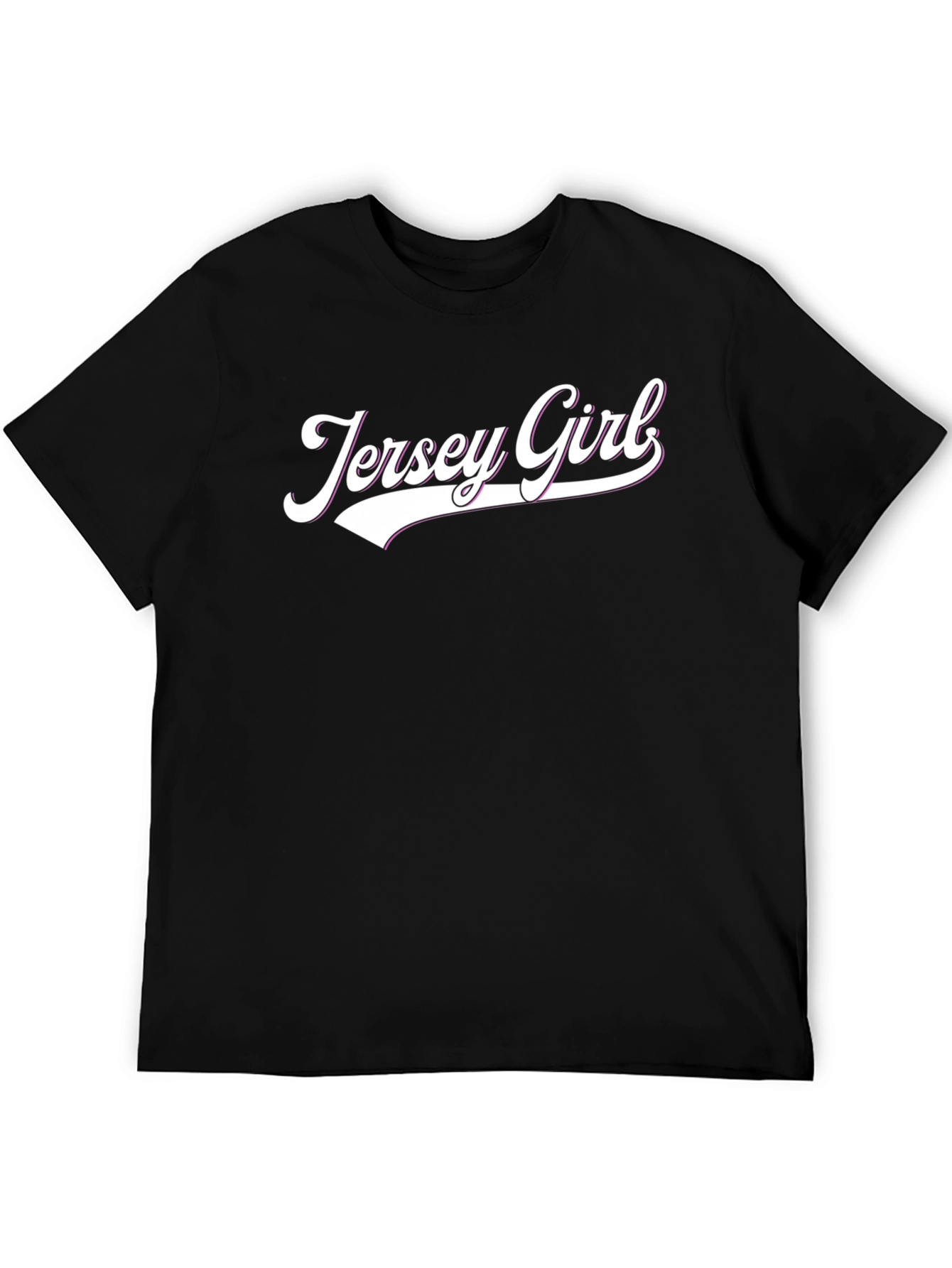 Jersey Girl Graphic T-Shirt - Cool Casual Tee