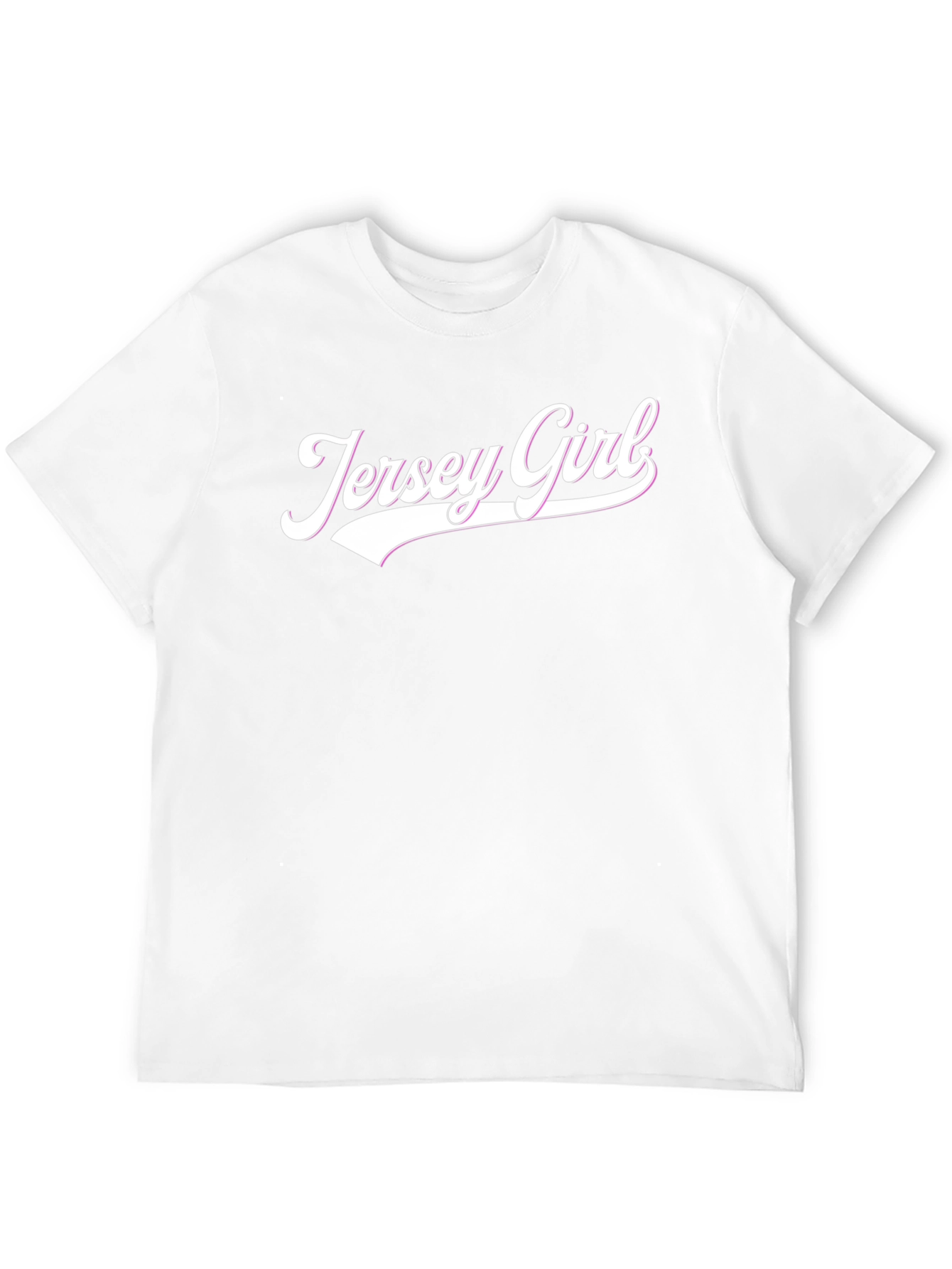 Jersey Girl Graphic T-Shirt - Cool Casual Tee
