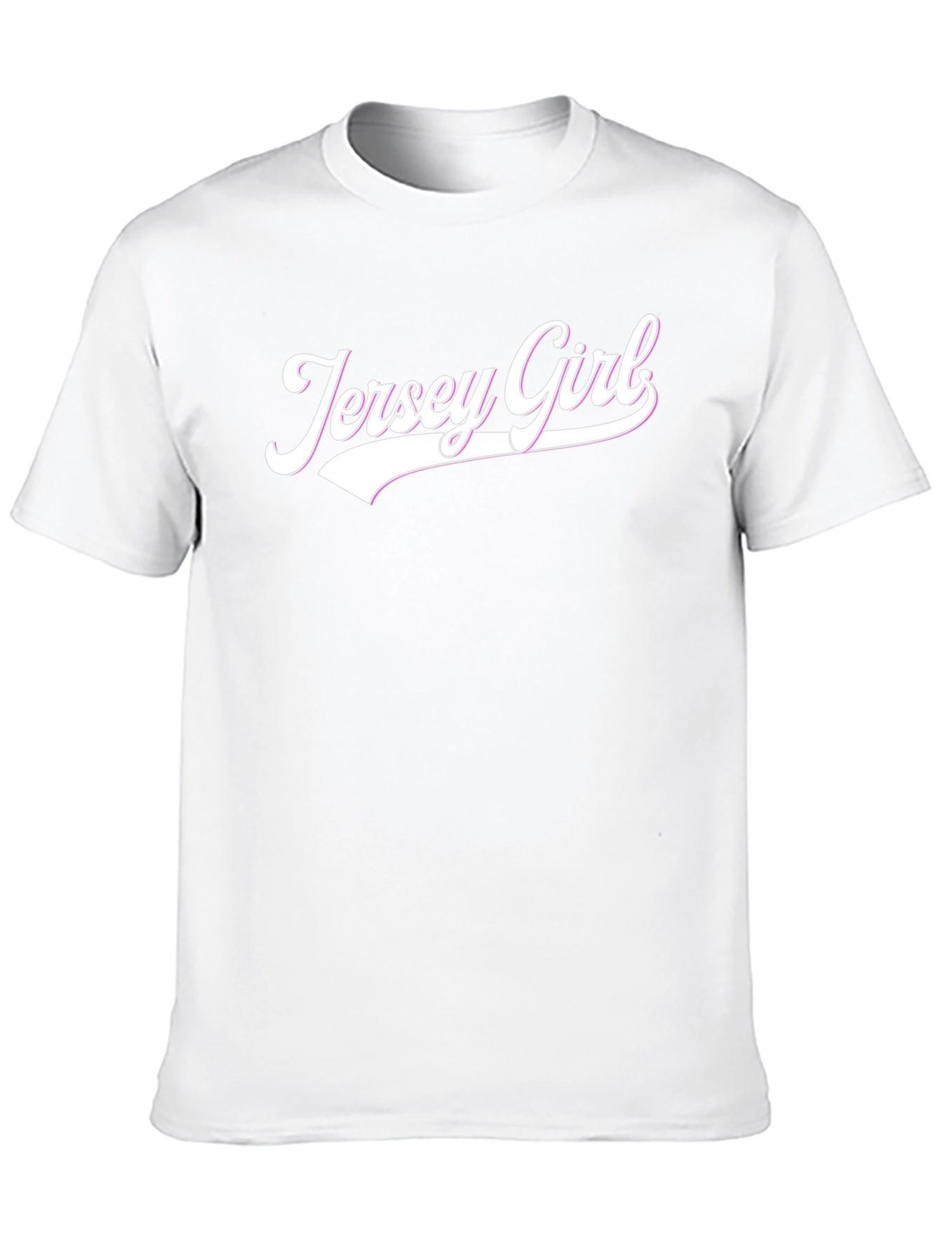 Jersey Girl Graphic T-Shirt - Cool Casual Tee