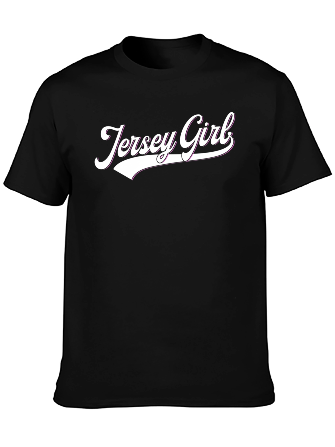 Jersey Girl Graphic T-Shirt - Cool Casual Tee