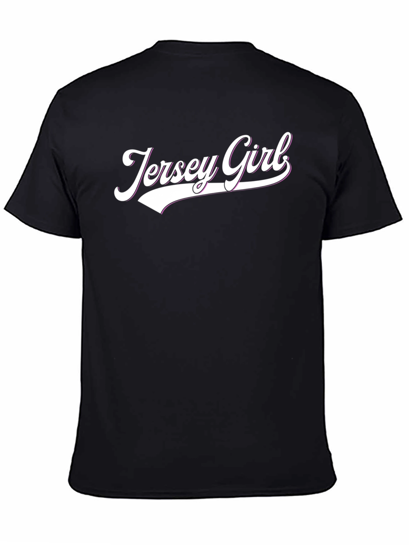Jersey Girl Graphic T-Shirt - Cool Casual Tee