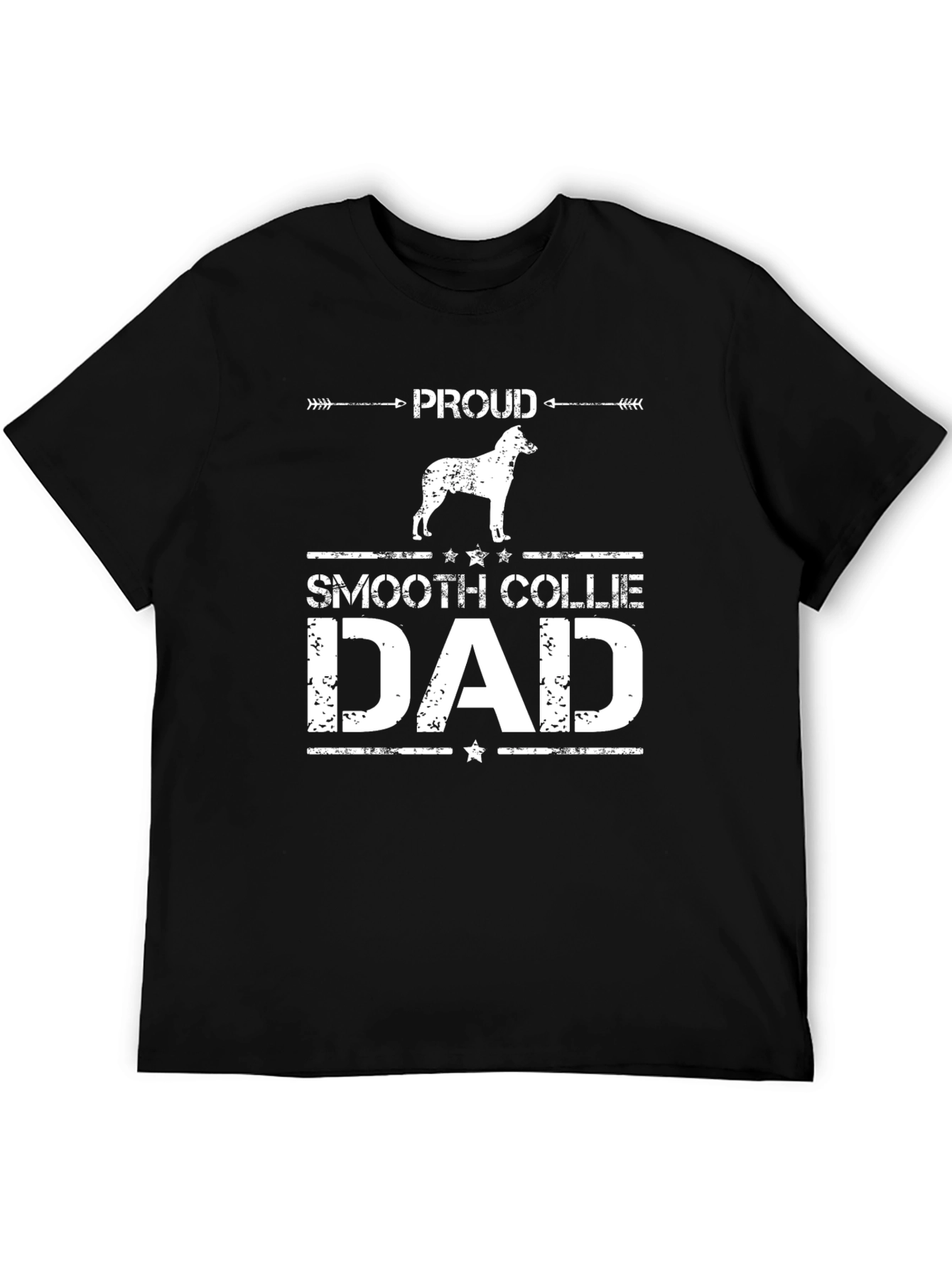 Proud Smooth Collie Dad T-Shirt
