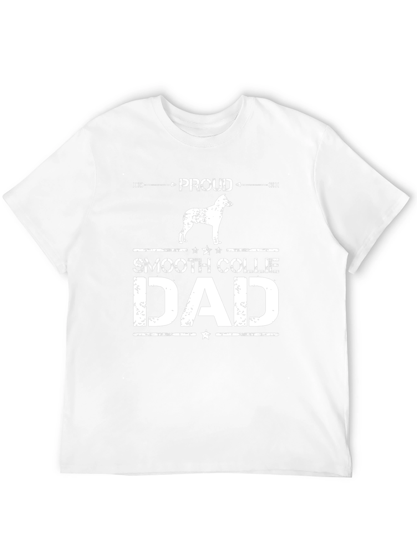 Proud Smooth Collie Dad T-Shirt