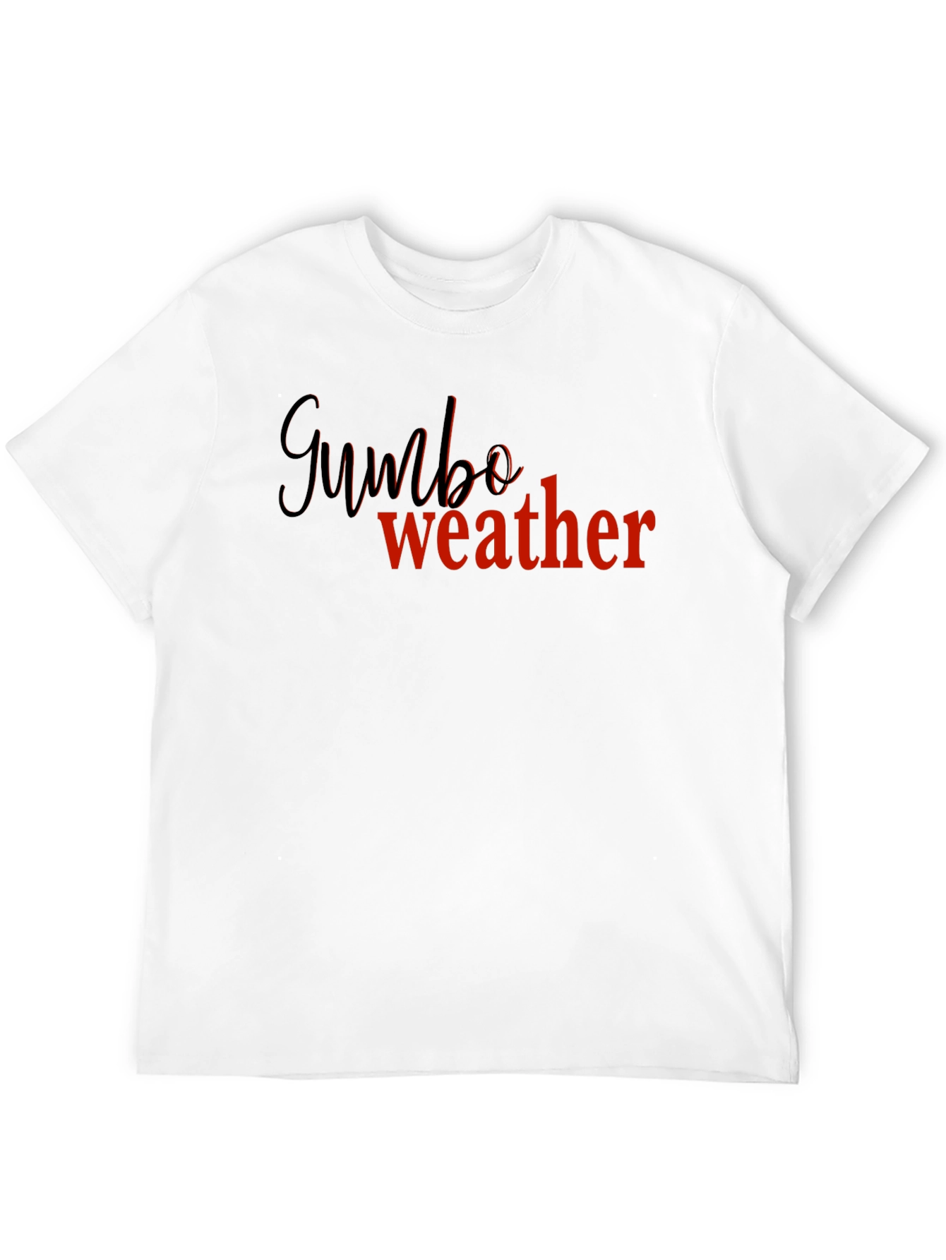 Gumbo Weather Black Graphic Tee