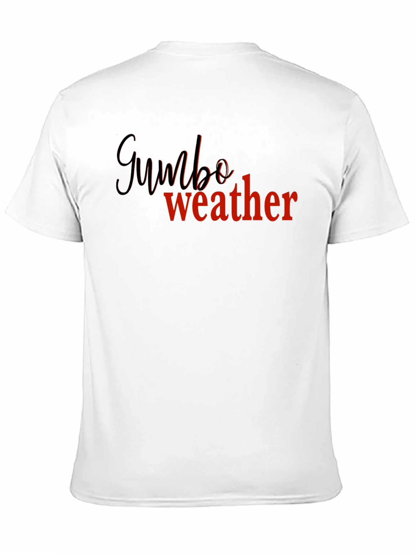 Gumbo Weather Black Graphic Tee
