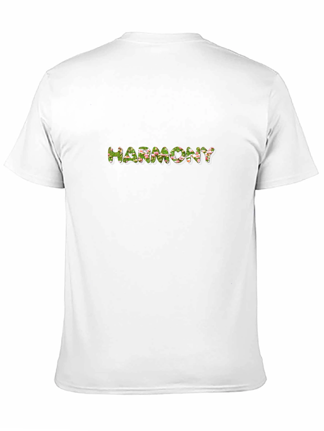 Floral Harmony Tee - Mens Black T-Shirt