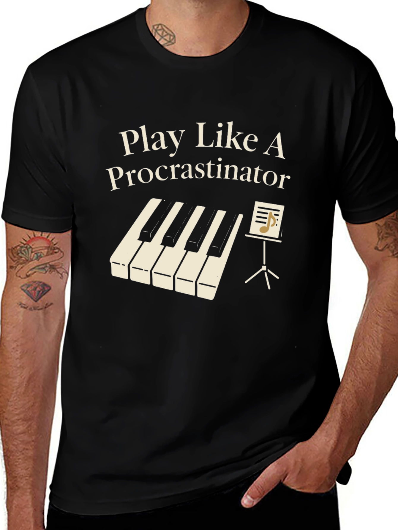 Play Like a Procrastinator Graphic Tee