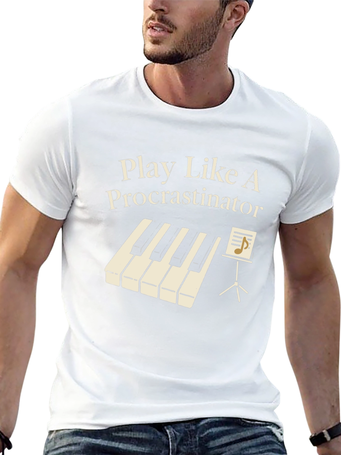 Play Like a Procrastinator Graphic Tee