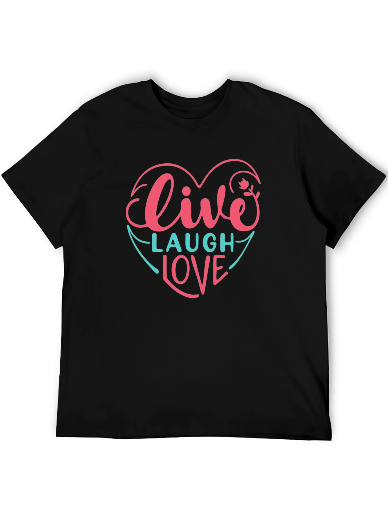 Live Laugh Love Heart T-Shirt