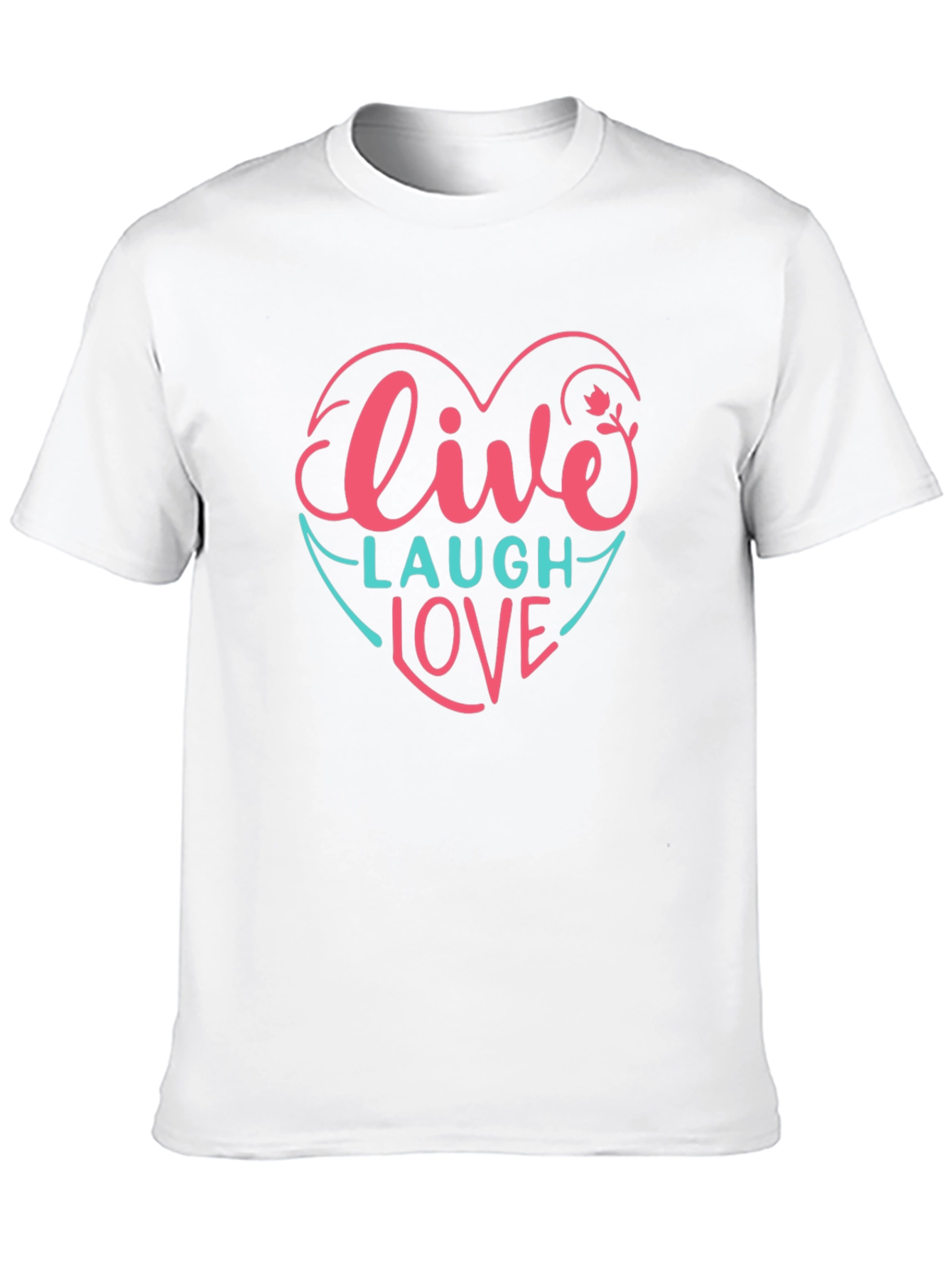 Live Laugh Love Heart T-Shirt