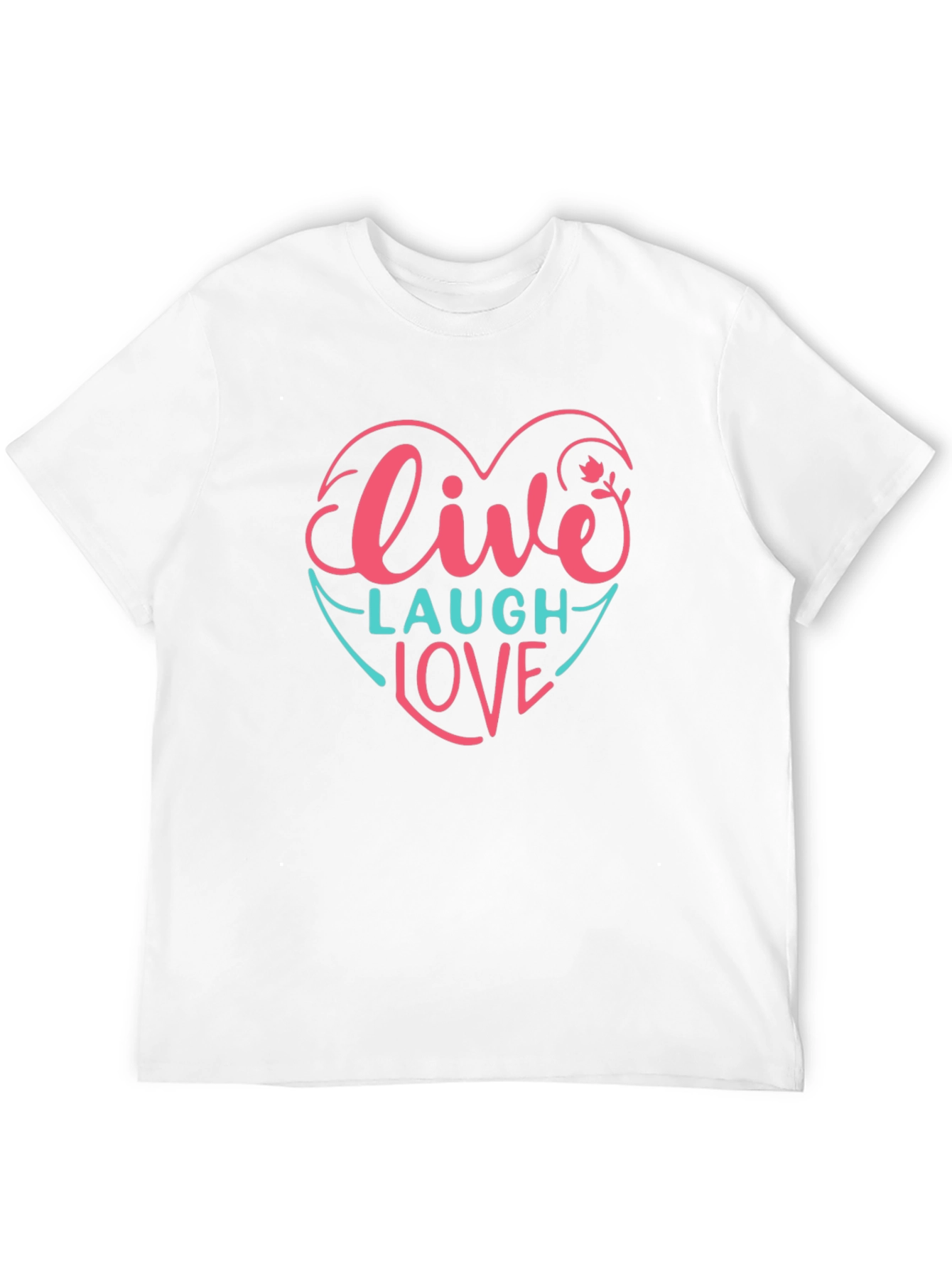 Live Laugh Love Heart T-Shirt