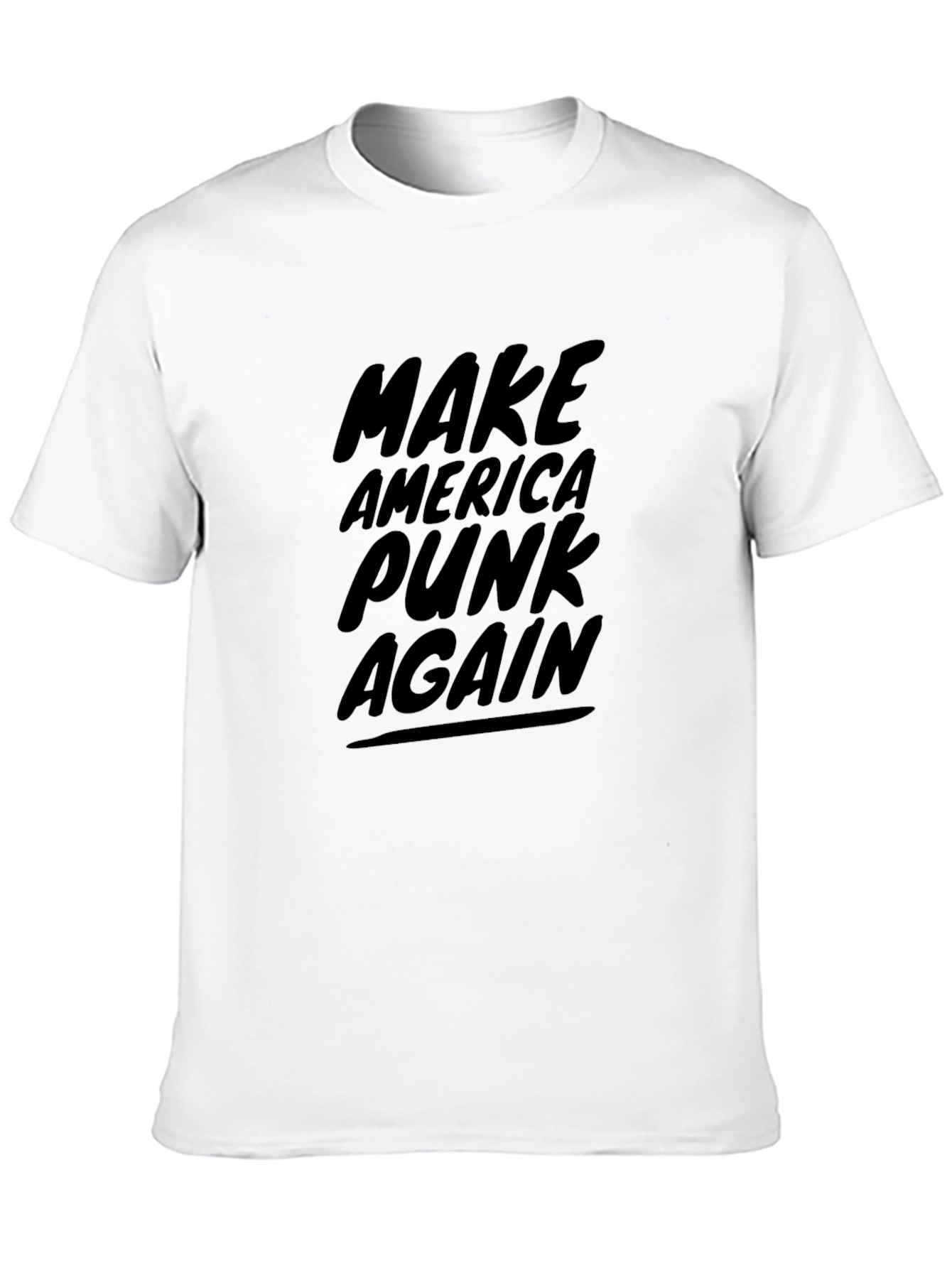 Make America Punk Again Black Graphic Tee