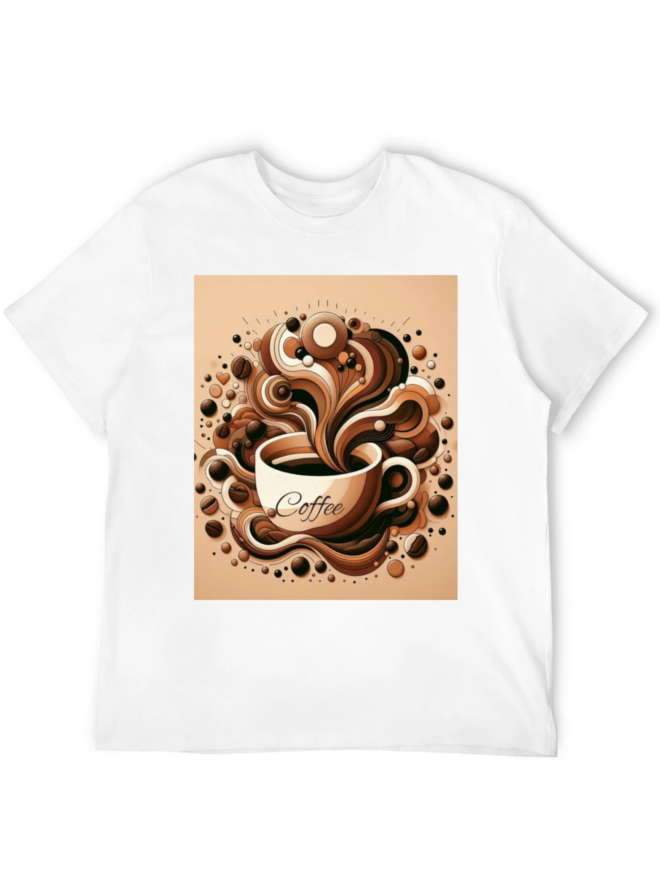 Coffee Lovers Graphic Tee - Stylish Brew Design