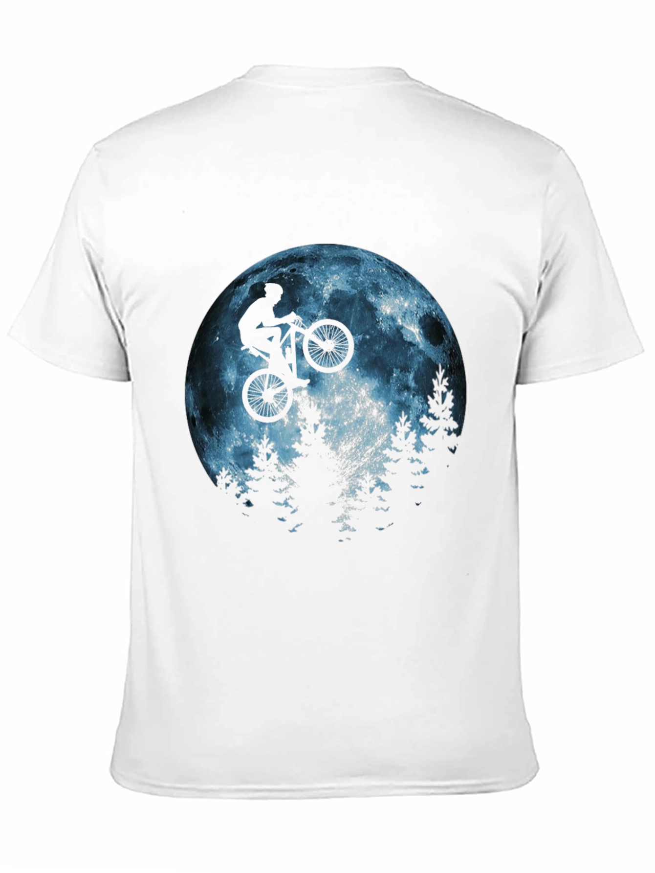 Mountain Bike Moon Ride Graphic Tee