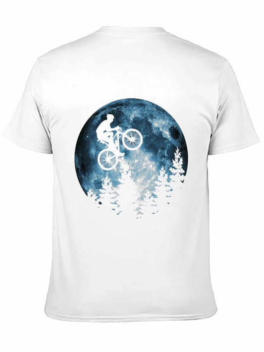 Mountain Bike Moon Ride Graphic Tee