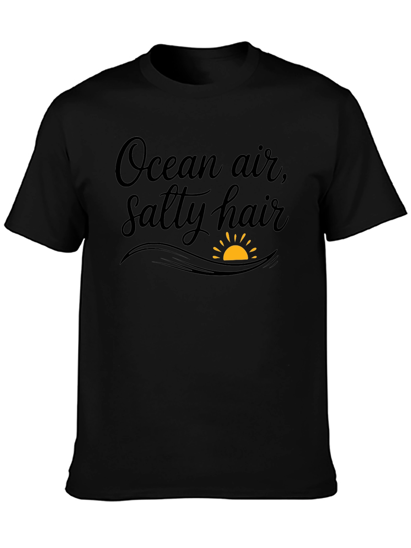 Ocean Air Salty Hair Graphic T-Shirt