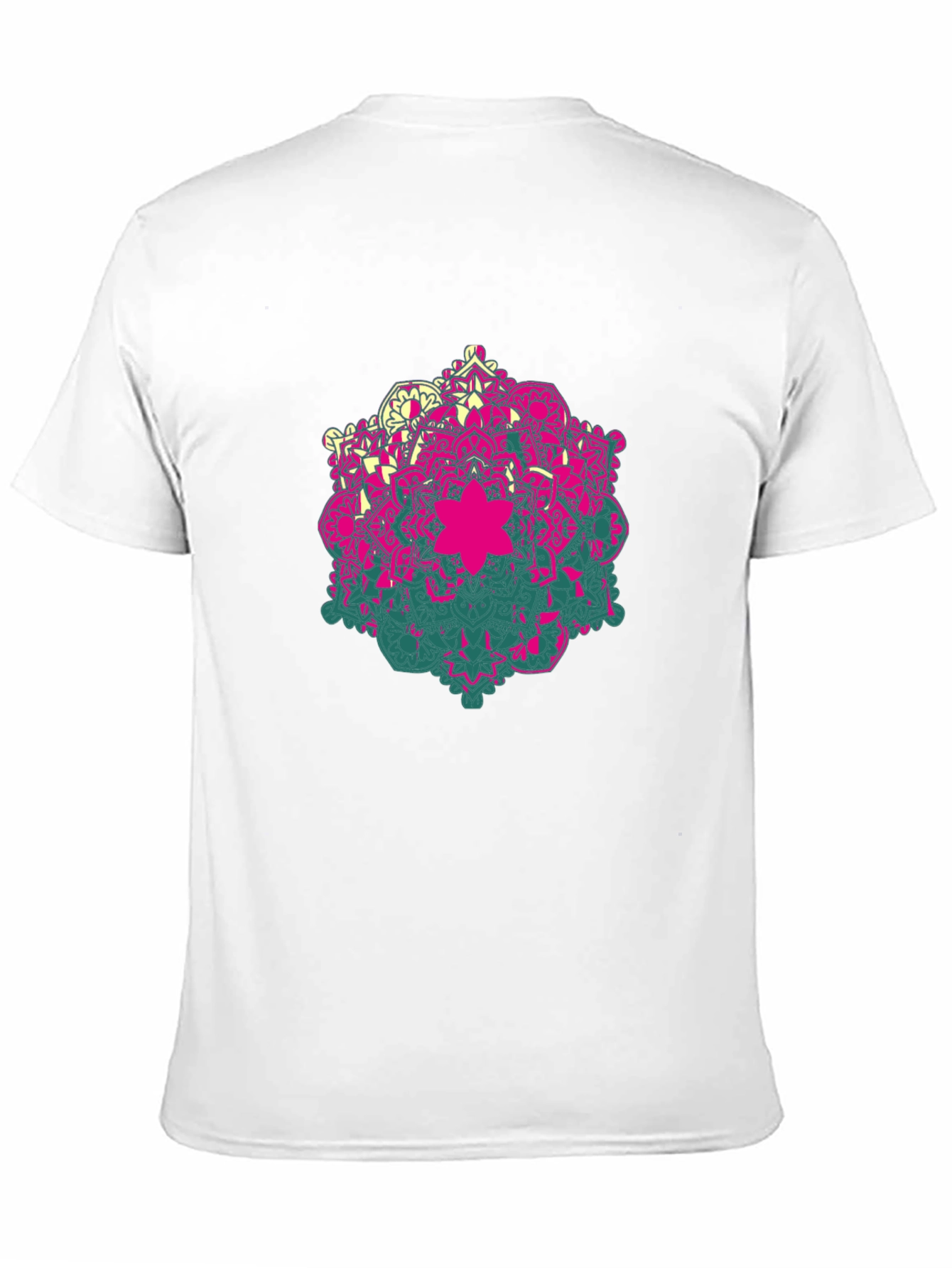 Geometric Mandala Graphic Print T-Shirt