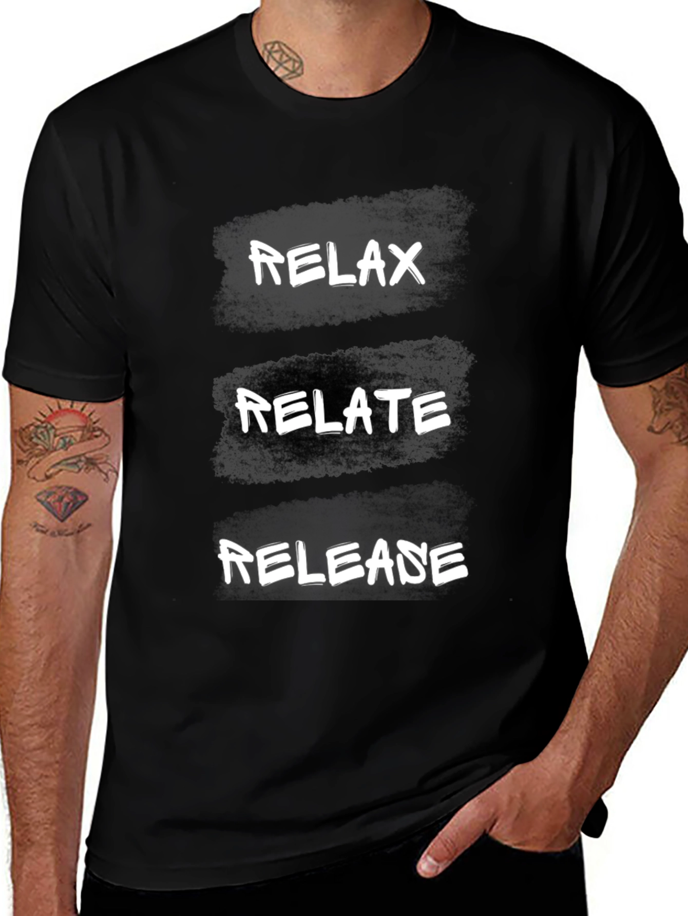 Relax Relate Release Graphic T-Shirt