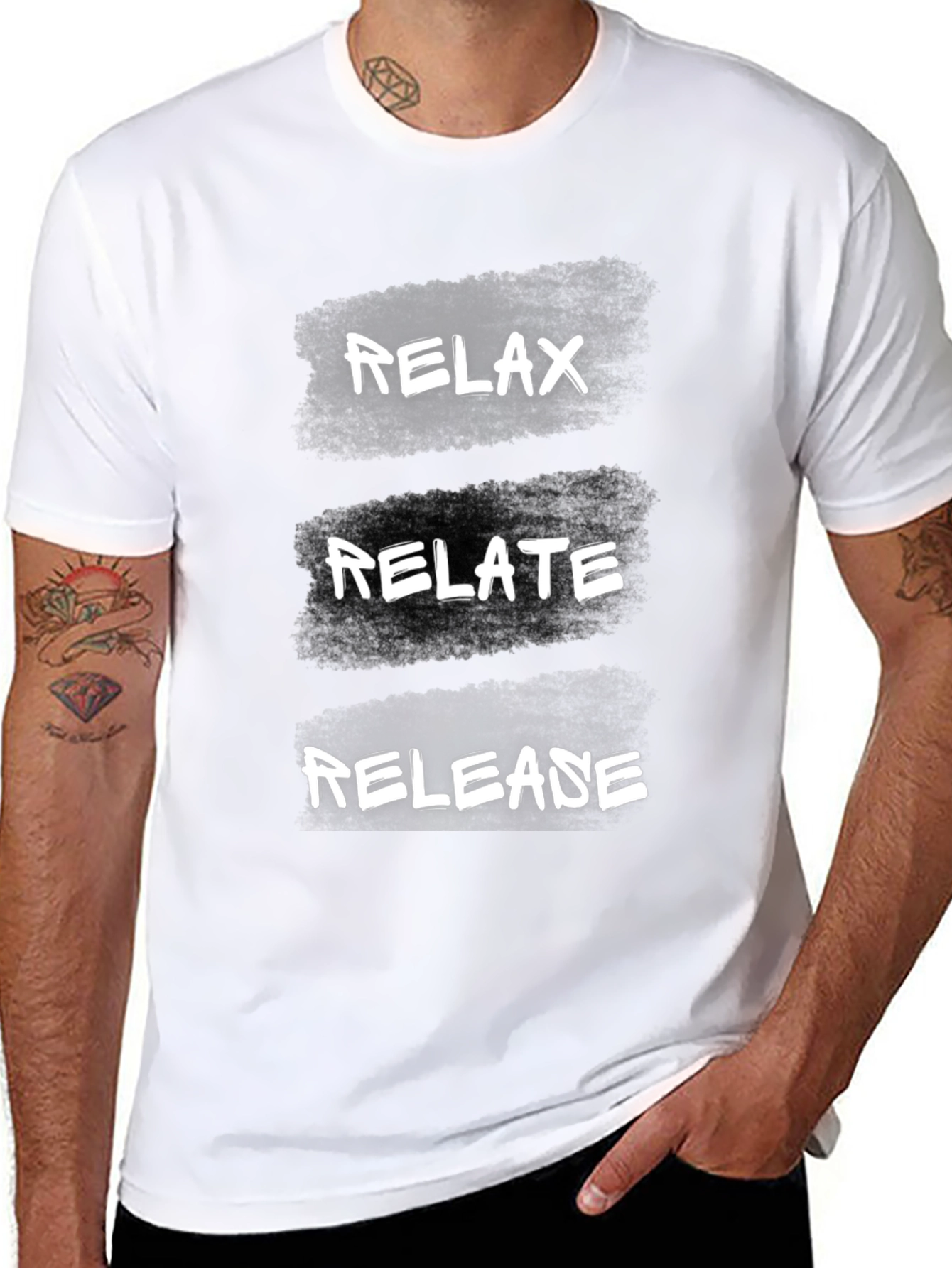 Relax Relate Release Graphic T-Shirt