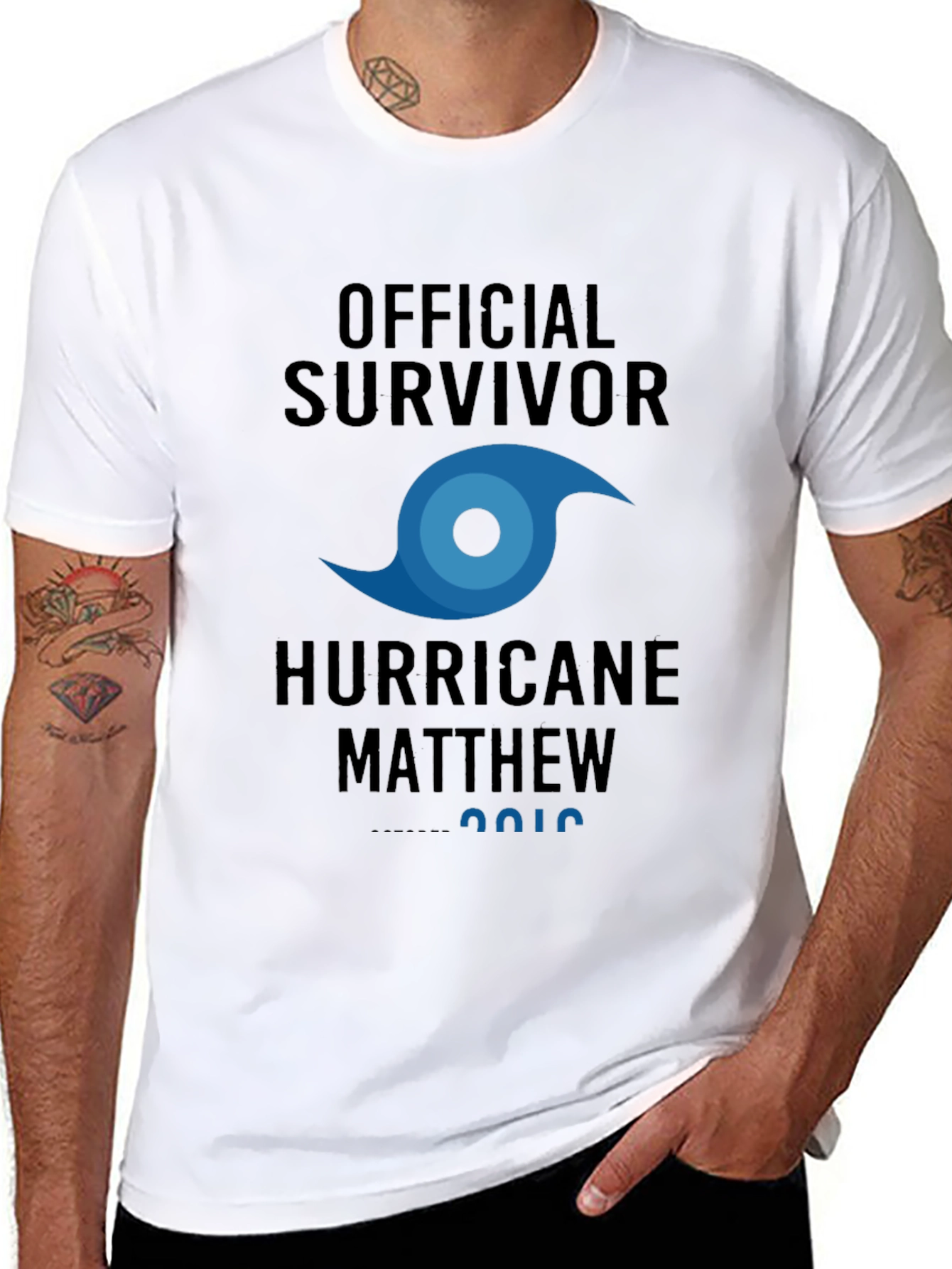Official Survivor Hurricane Matthew T-Shirt
