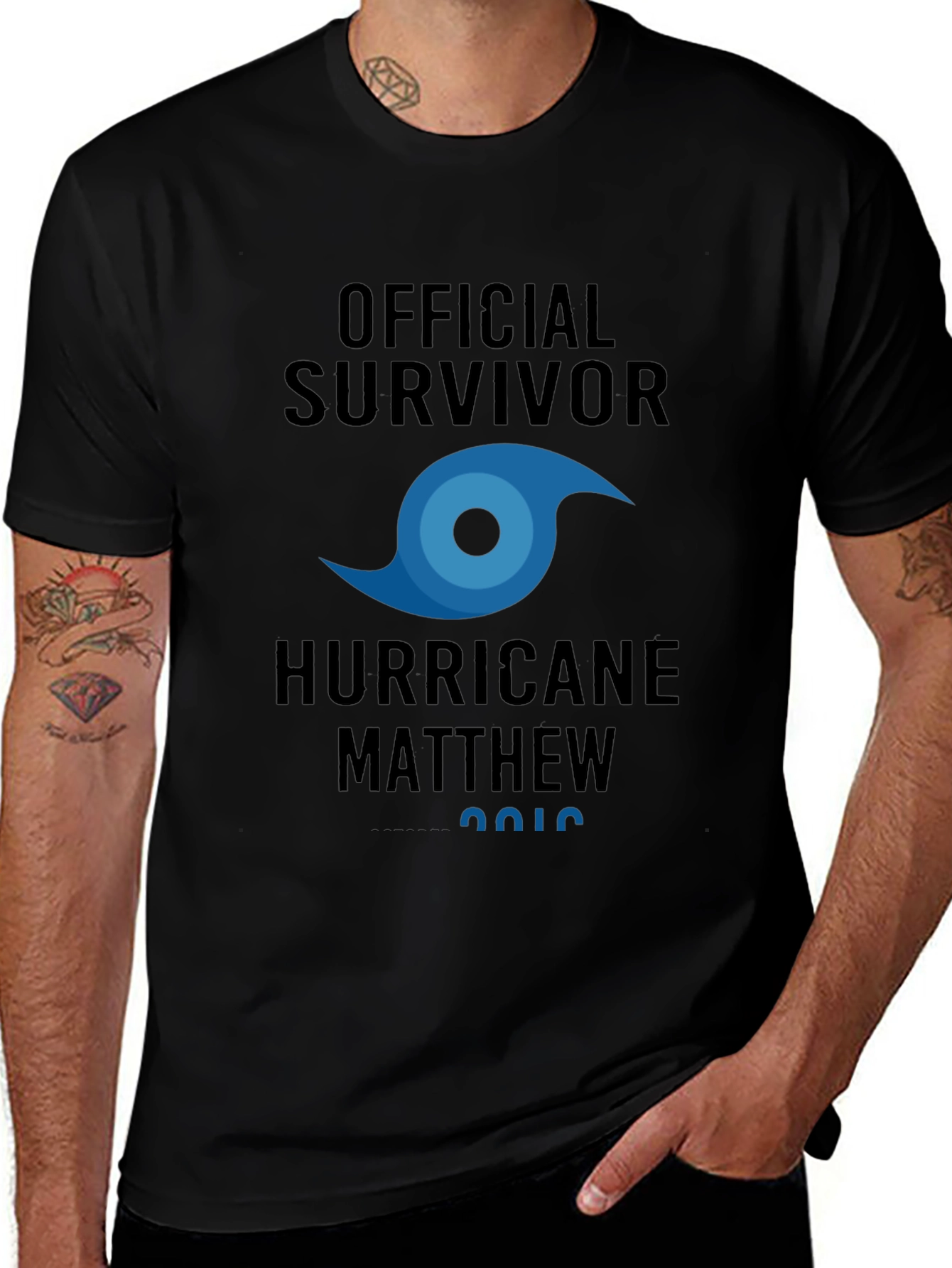 Official Survivor Hurricane Matthew T-Shirt