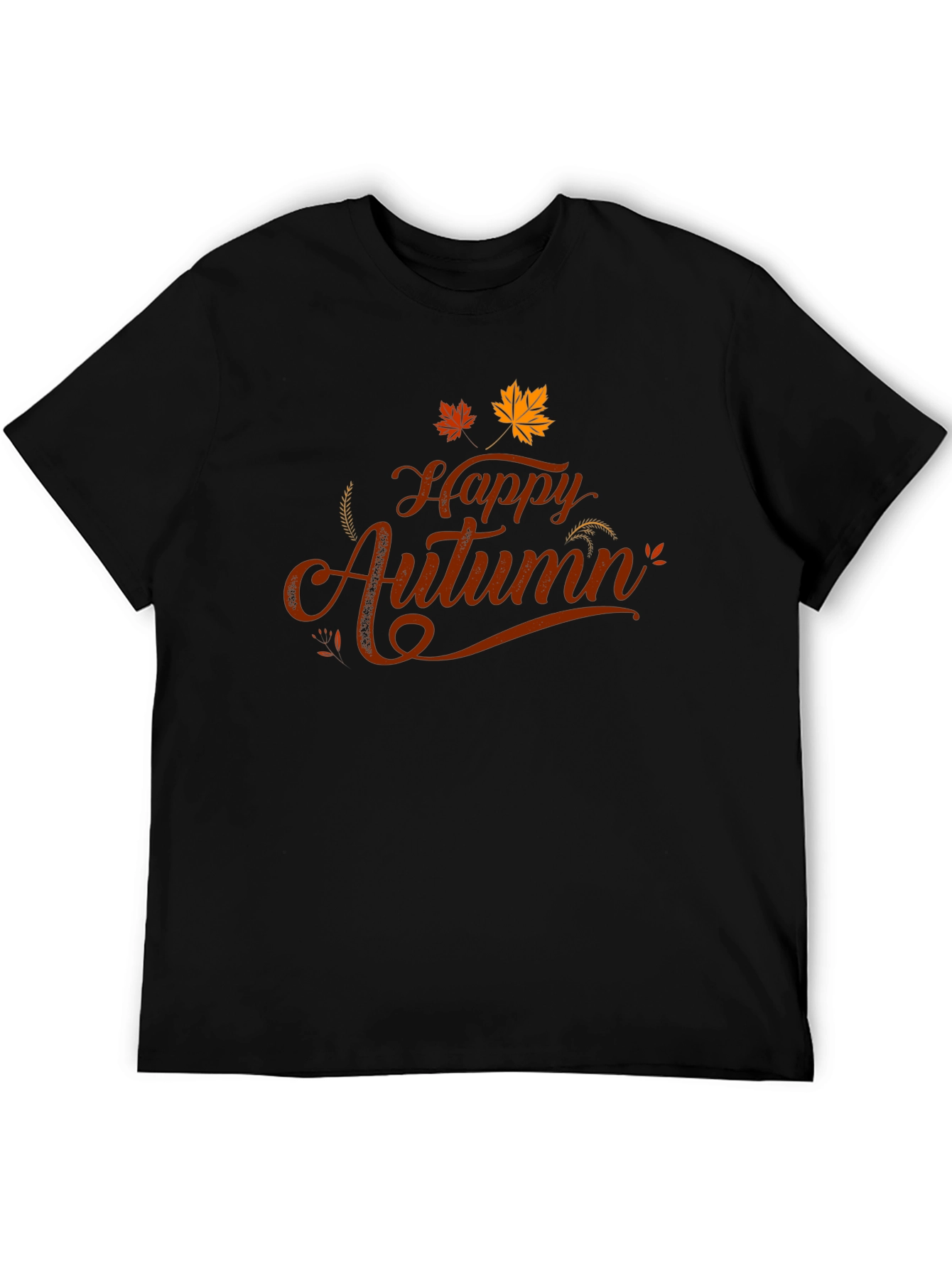 Happy Autumn Graphic Tee - Fall Season Shirt