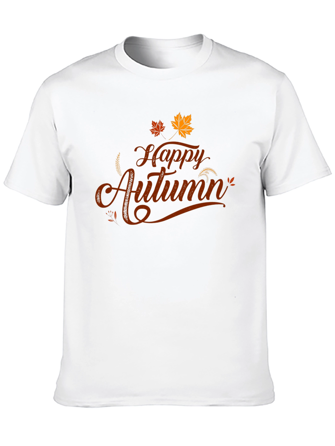 Happy Autumn Graphic Tee - Fall Season Shirt