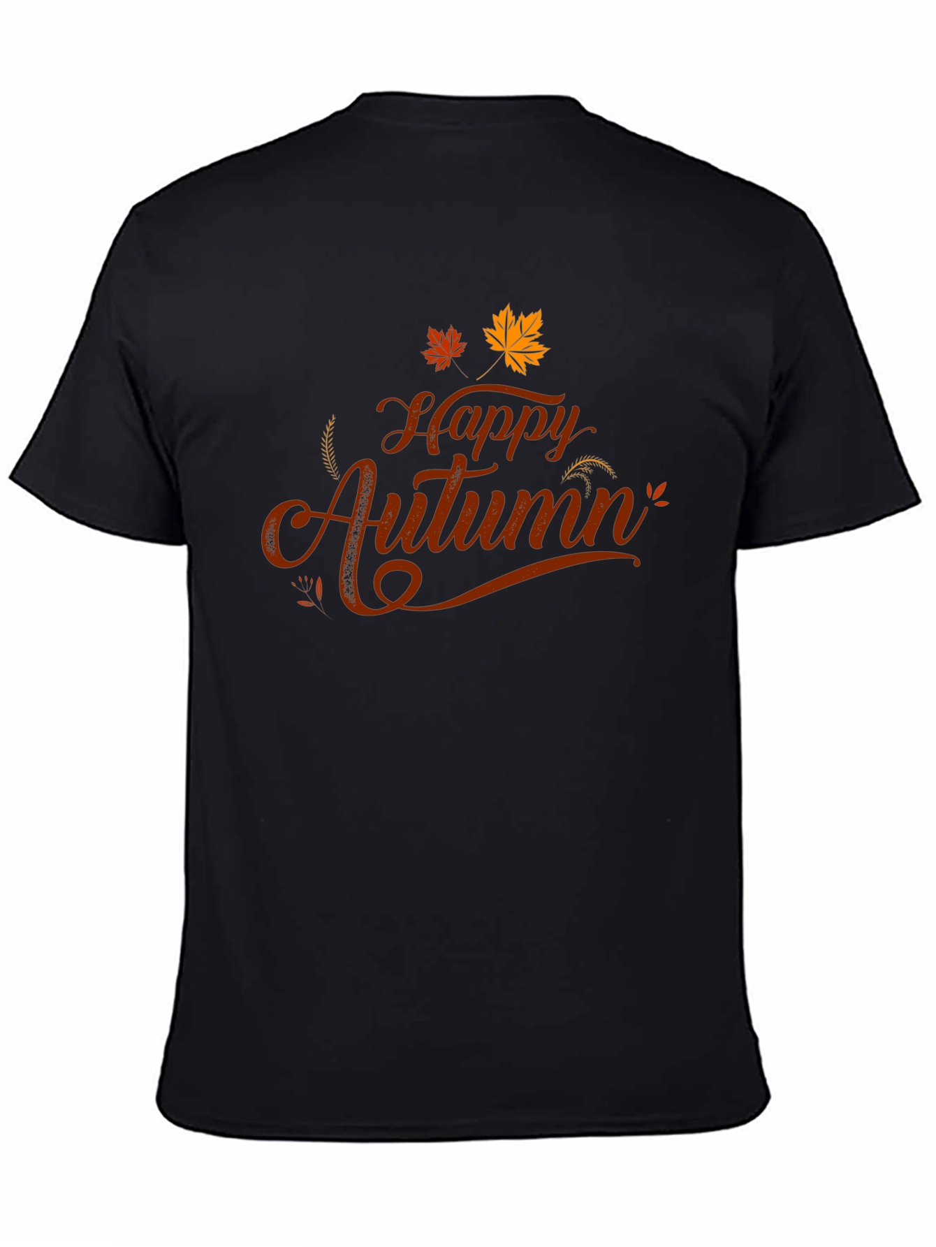 Happy Autumn Graphic Tee - Fall Season Shirt