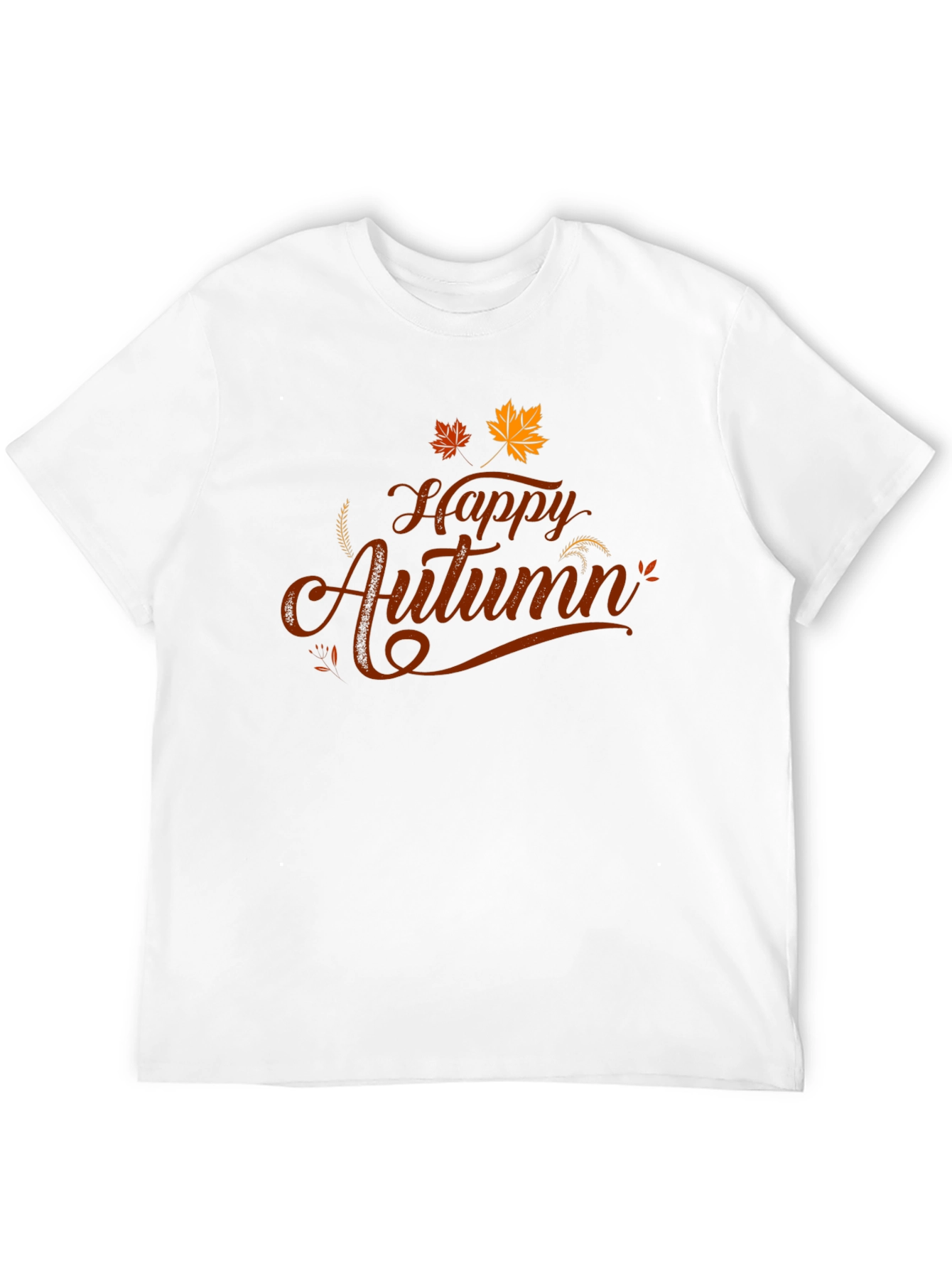 Happy Autumn Graphic Tee - Fall Season Shirt