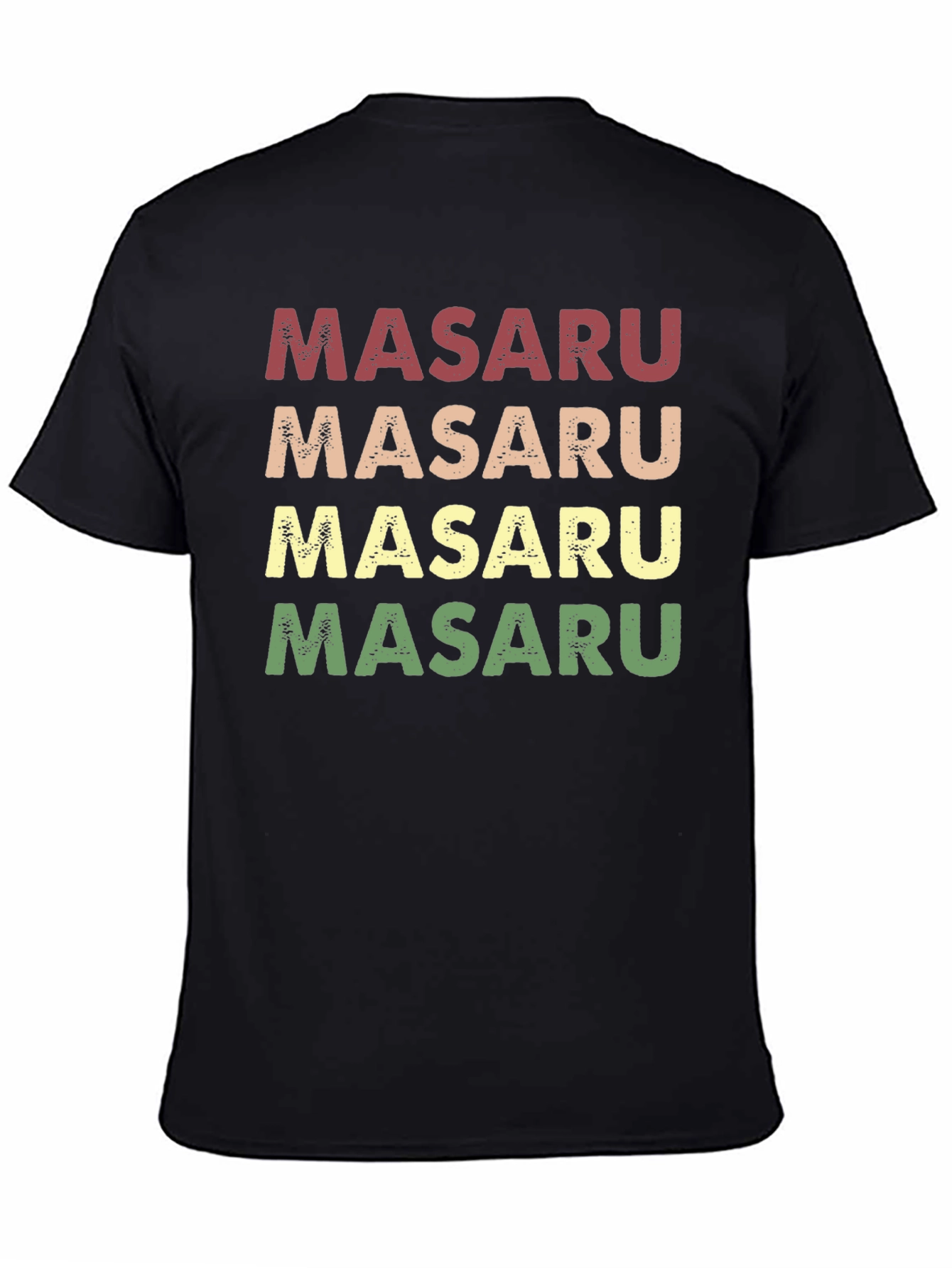 Masaru Retro Style Name T-Shirt