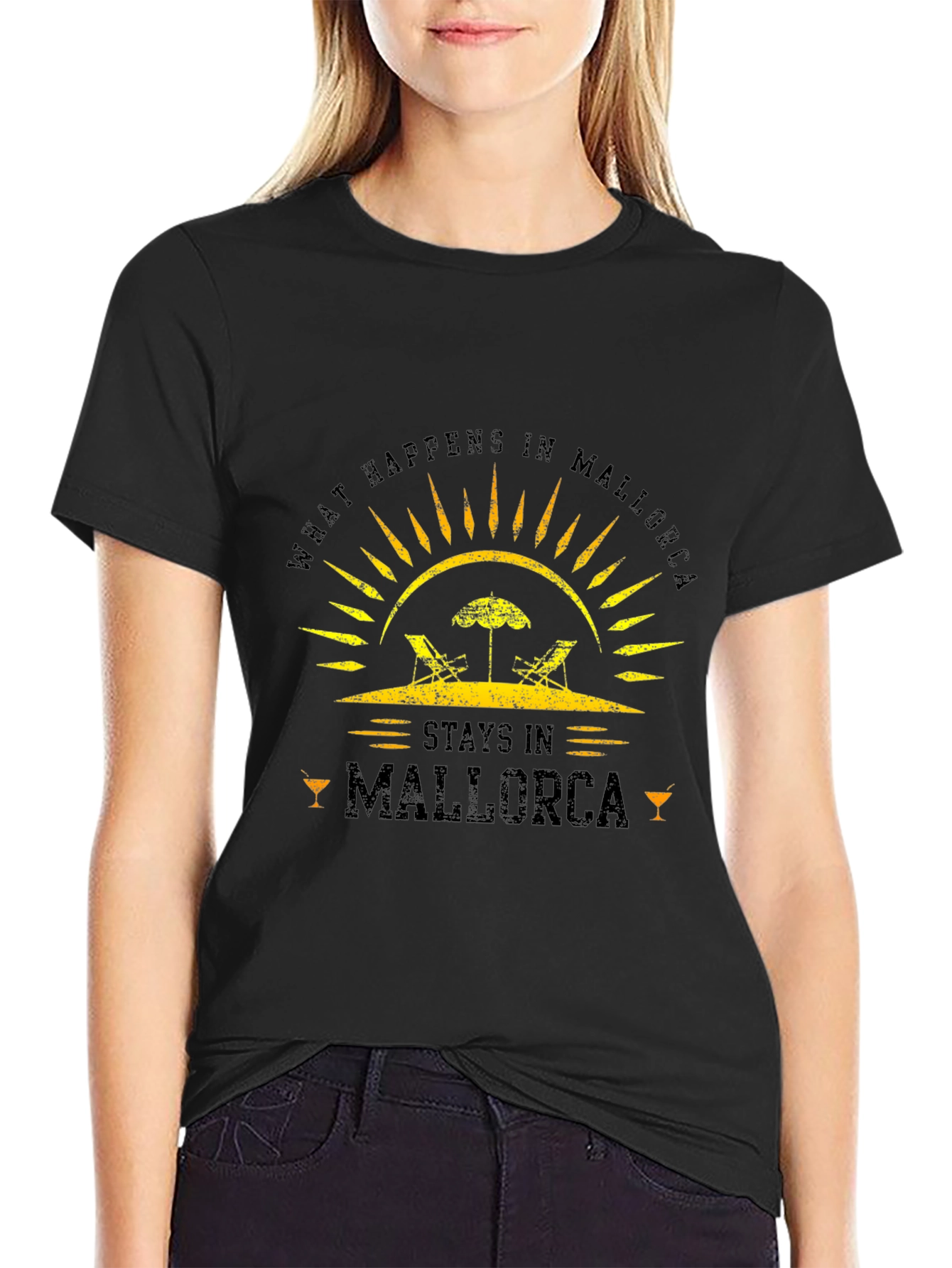 Mallorca Vacation T-Shirt - What Happens Stays