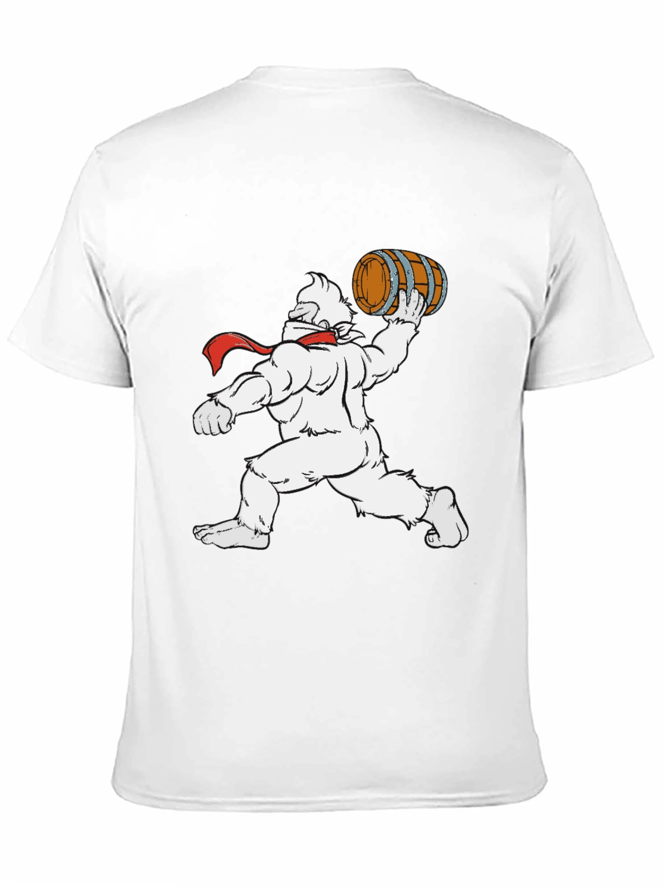 Yeti Barrel Toss Black T-Shirt