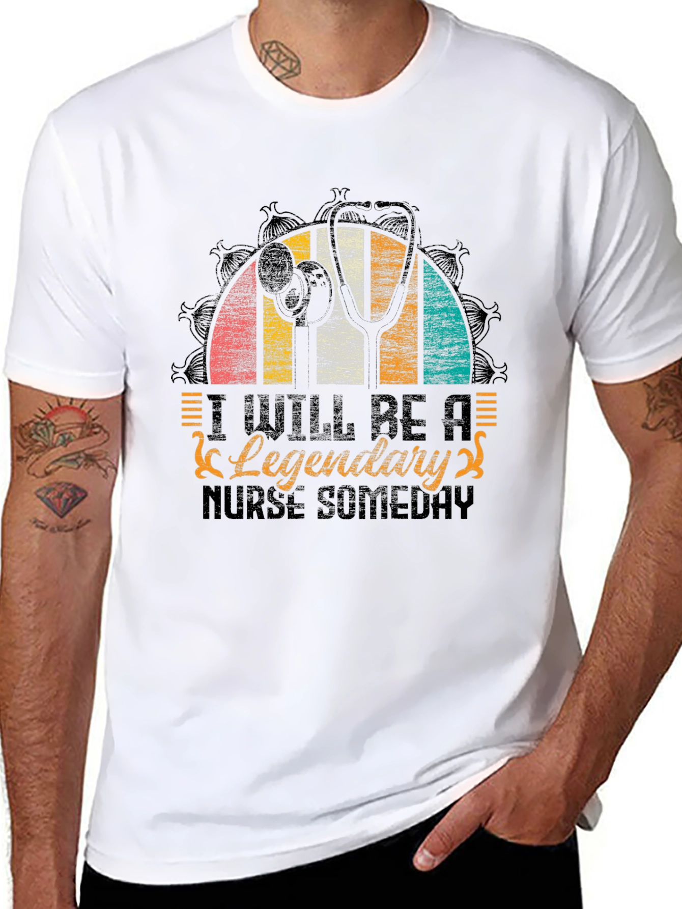 I Will Be A Legendary Nurse Someday T-Shirt